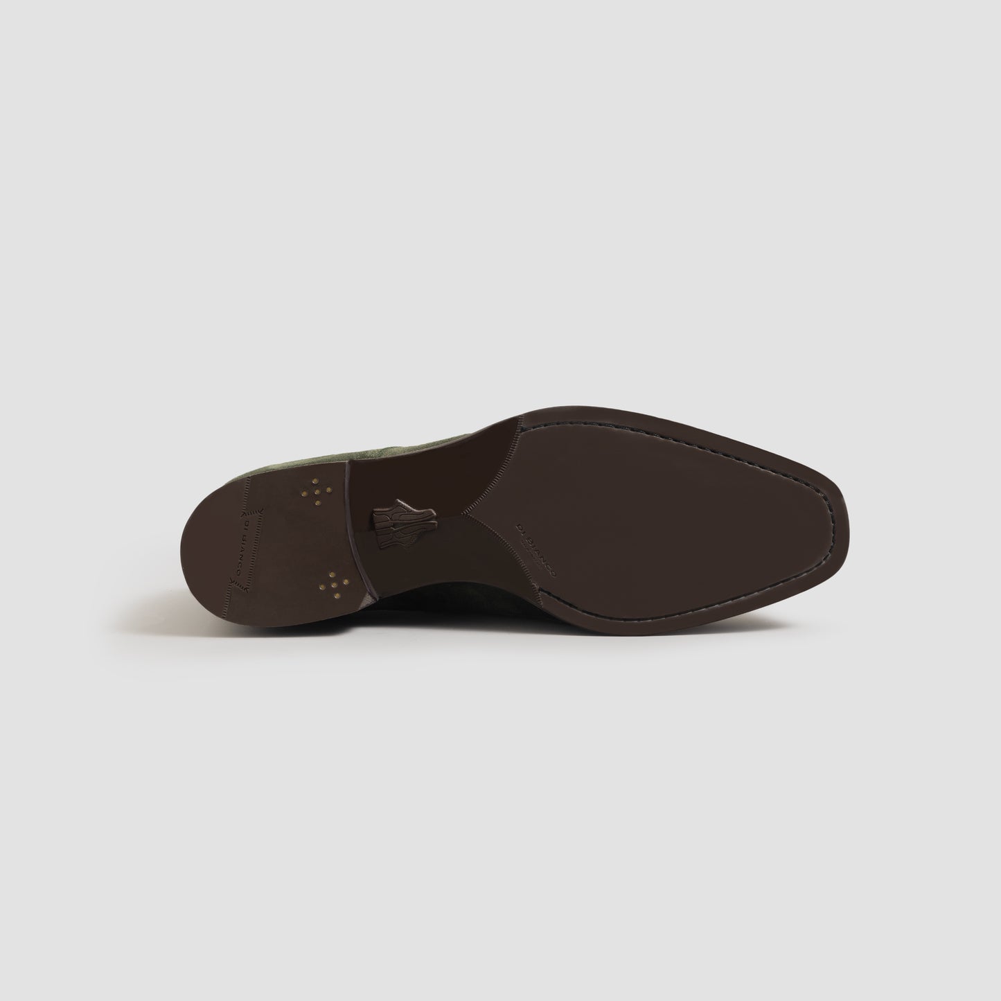 Cremona Suede Grass Men's Single Monk Strap