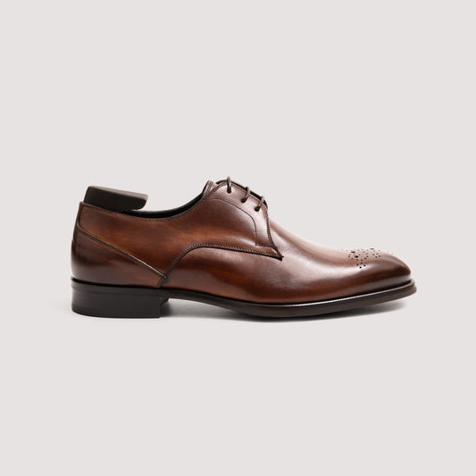 DB Chlorus Calfskin Whiskey Men's Derby