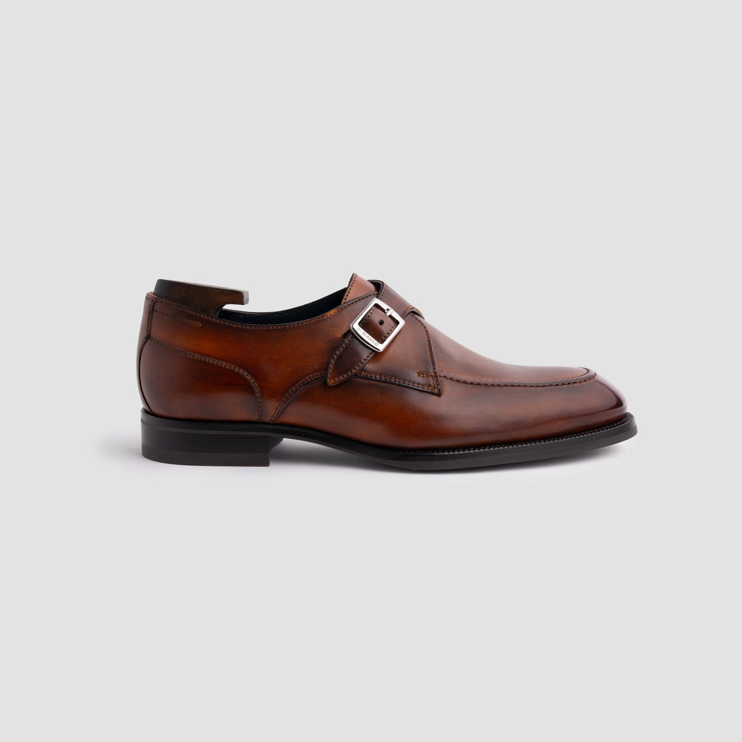 Gavello Lined Marmo Monk Strap