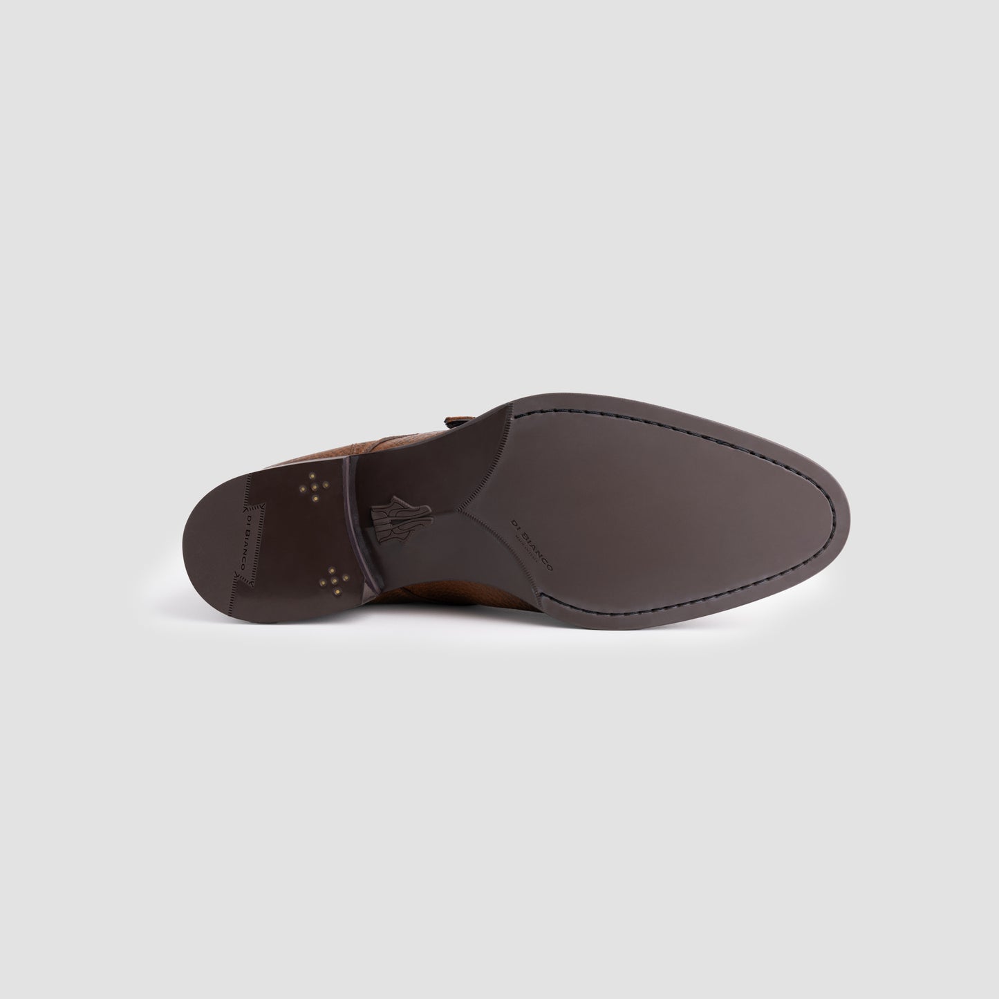 Gavello Unlined Cervo Havana Monk Strap