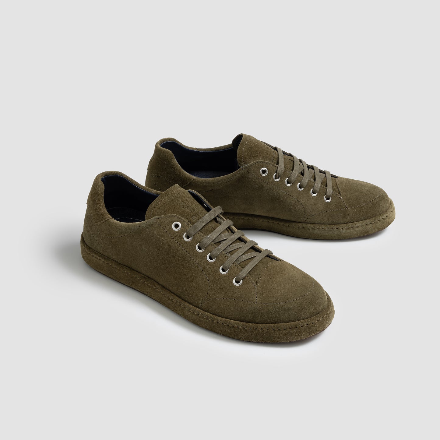 Arsoli Suede Quercia Men’s Italian Sneaker