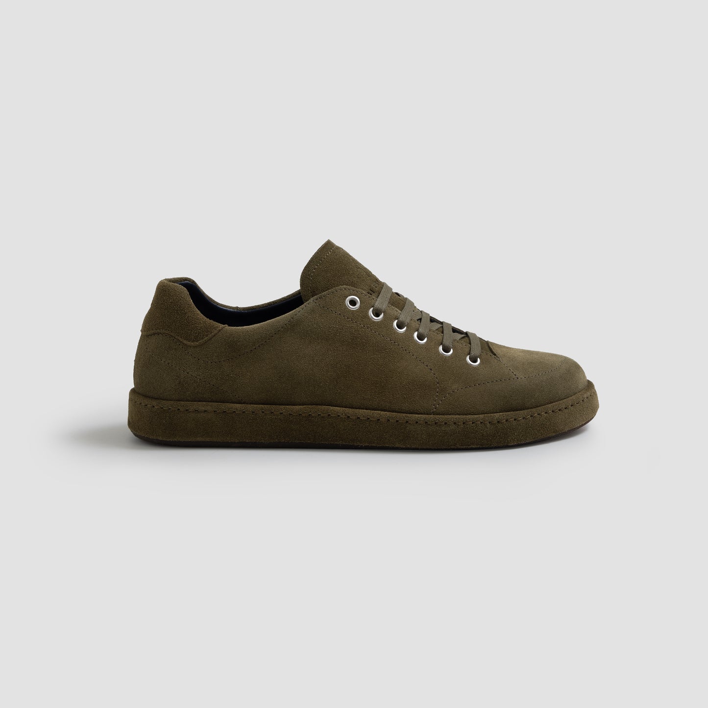 Arsoli Suede Quercia Men’s Italian Sneaker