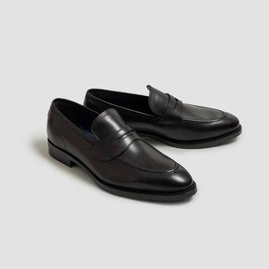 Aviano Nero Men's Loafer (Lined)