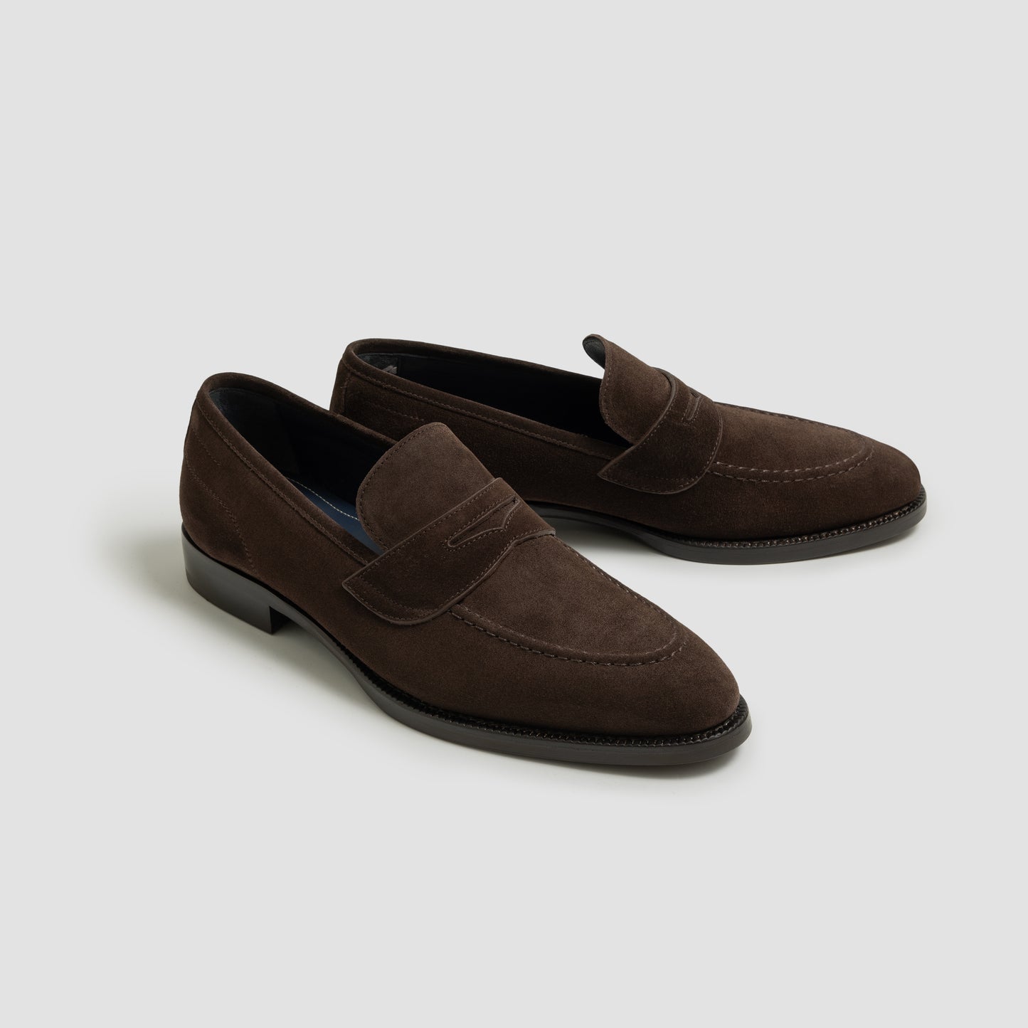 Aviano Suede Mogano (Unlined) Men's Loafer