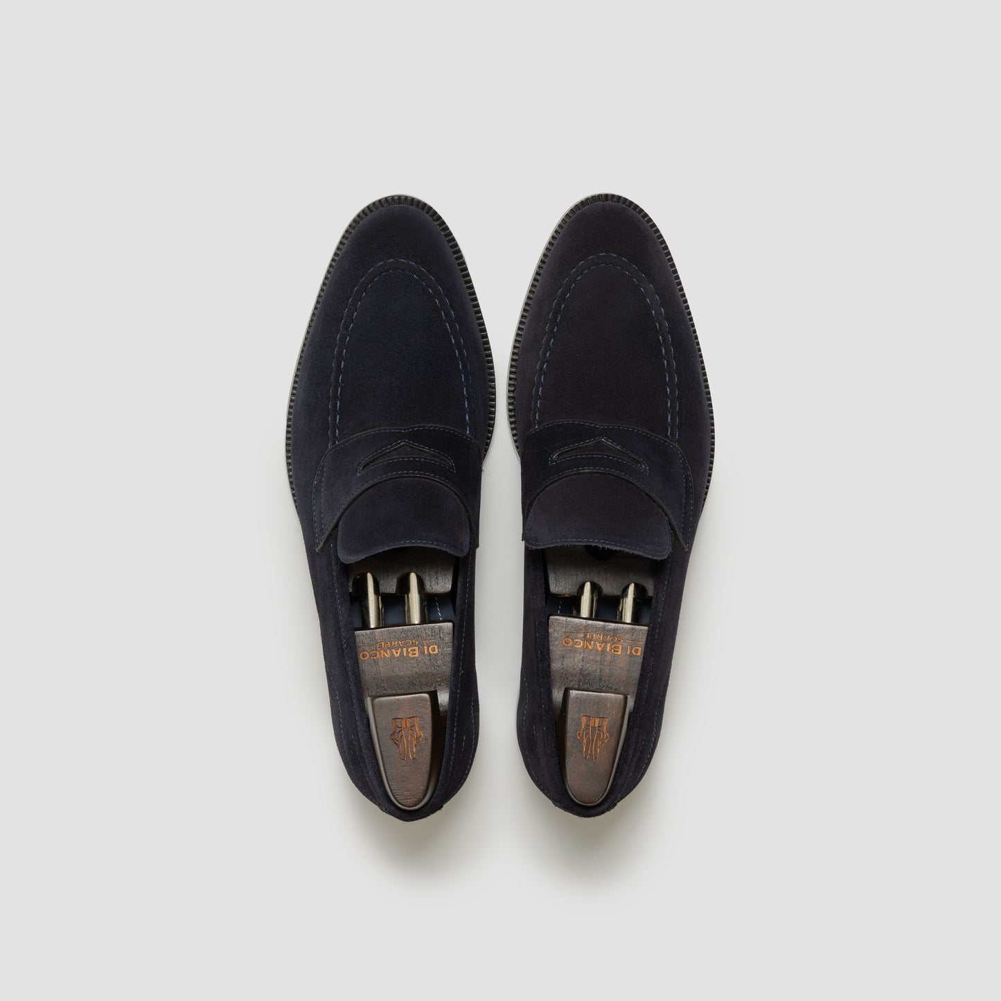 Aviano Suede Navy (Unlined) Men's Loafer