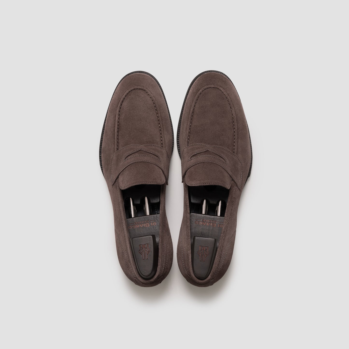 Miseno Suede Dark Bark Men's Loafer