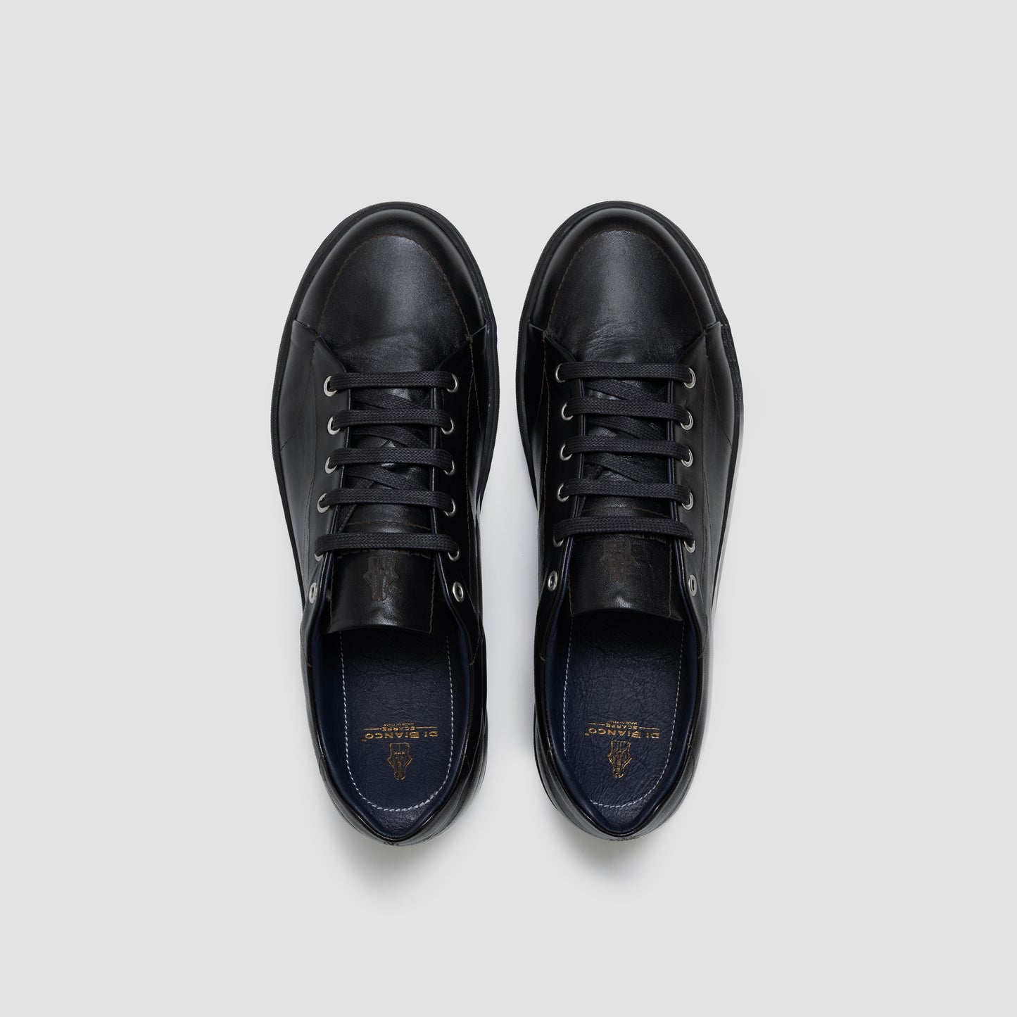 Saraceno Laser Vitellino Nero Men’s Sneaker