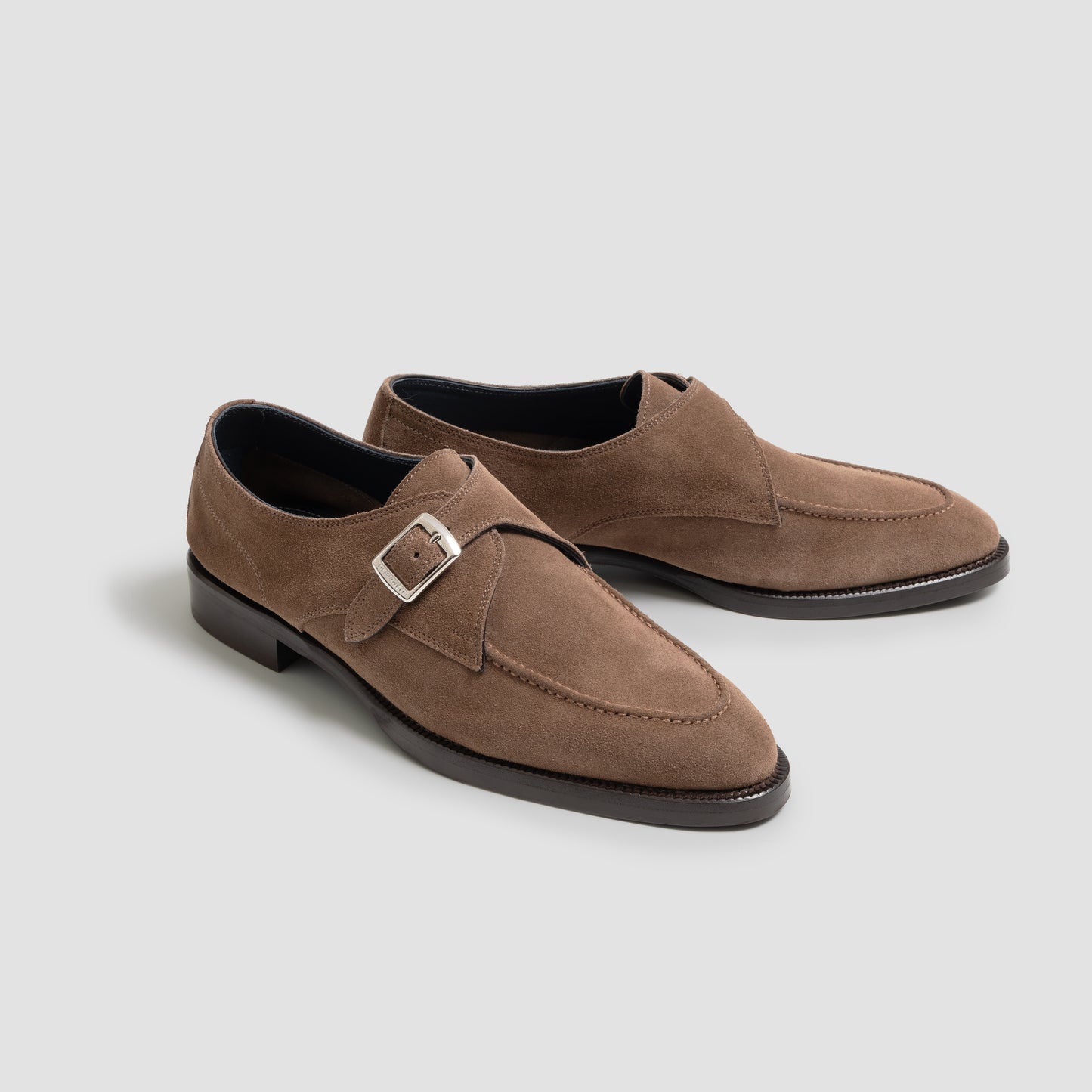 Gavello Unlined Suede Farro Monk Strap