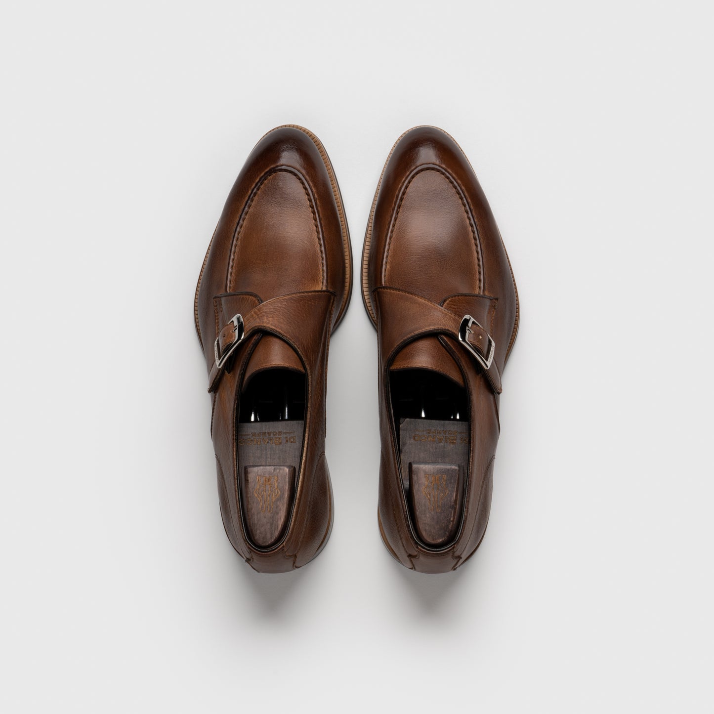 Parma Sella Tabacco Monk Strap