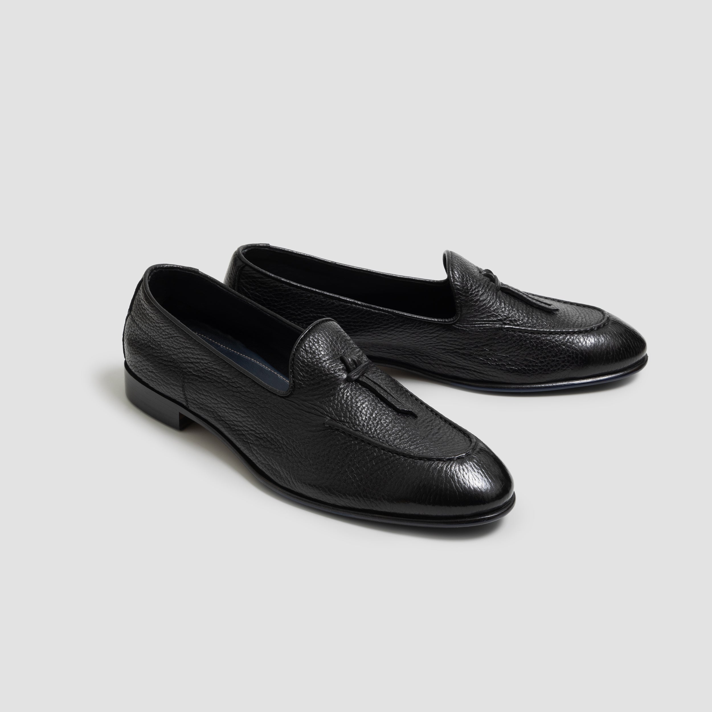 Rotella Cervo Nero Men's Belgian Loafer