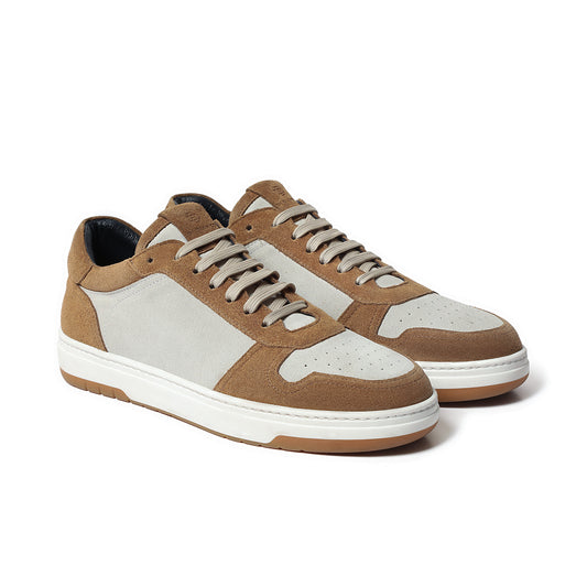 DB Saloninus Suede Alluminio & Chestnut Men's Sneaker