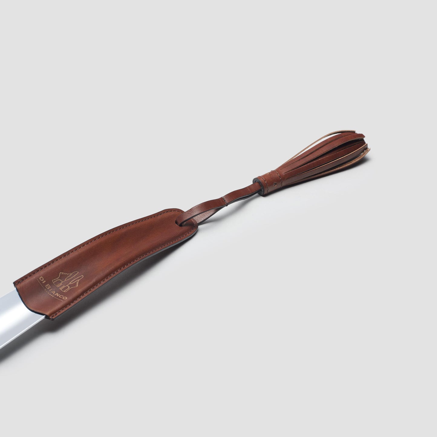 Leather Wrapped Shoe Horn Marmo