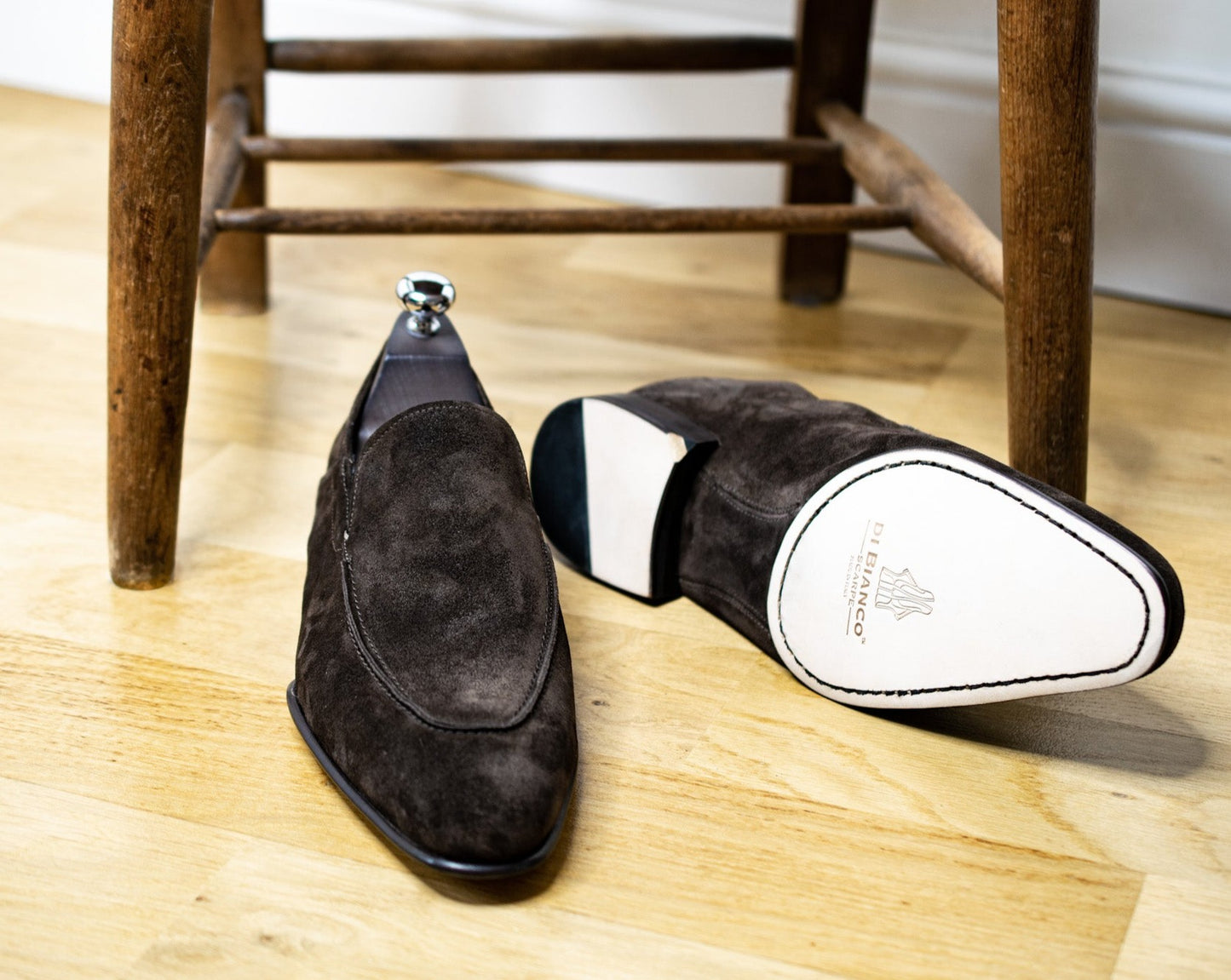 Gallipoli Mogano Men's Suede Loafer
