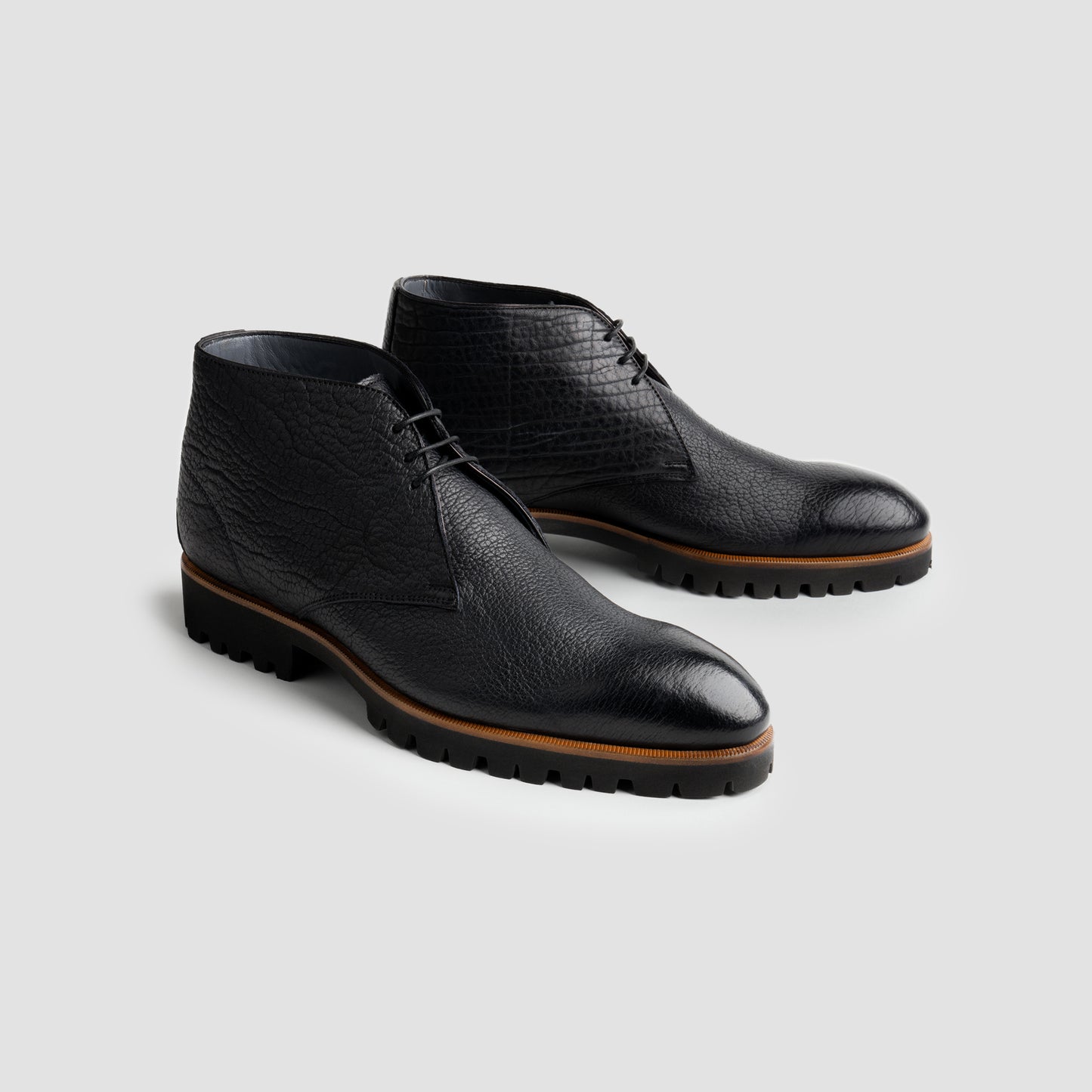 Alba Bisonte Nero Men’s Designer Boot