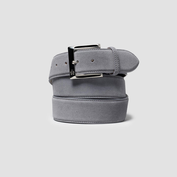 Men's Belt Suede Gunmetal