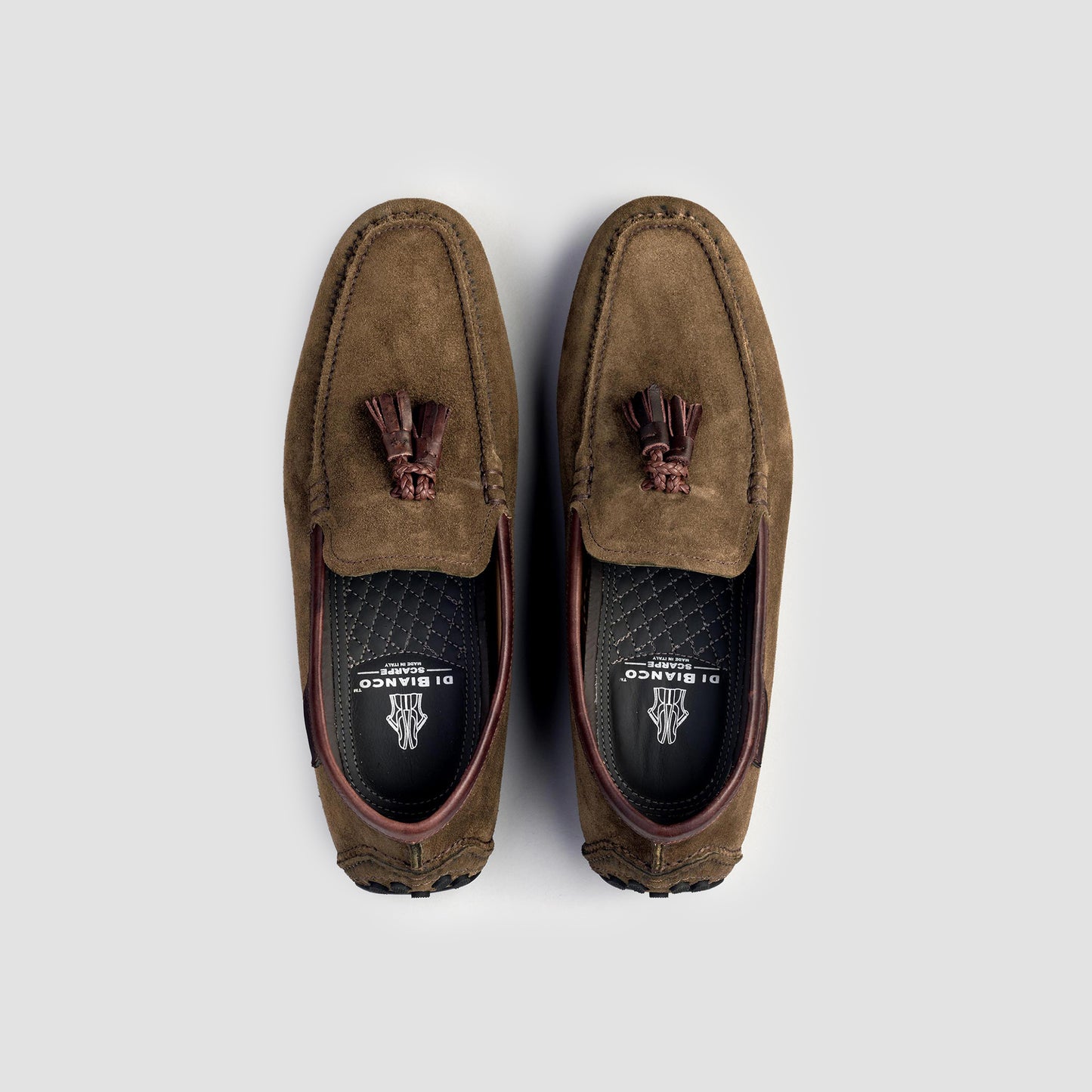 Benzoni Suede Militare Men's Driving Shoe