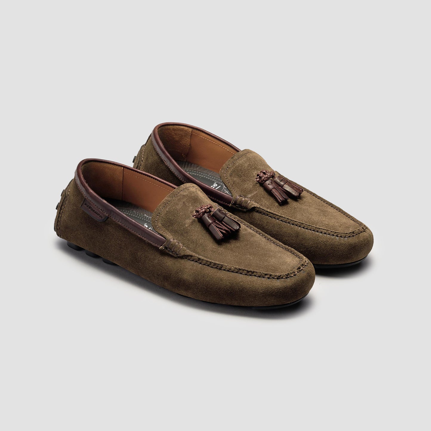 Benzoni Suede Militare Men's Driving Shoe