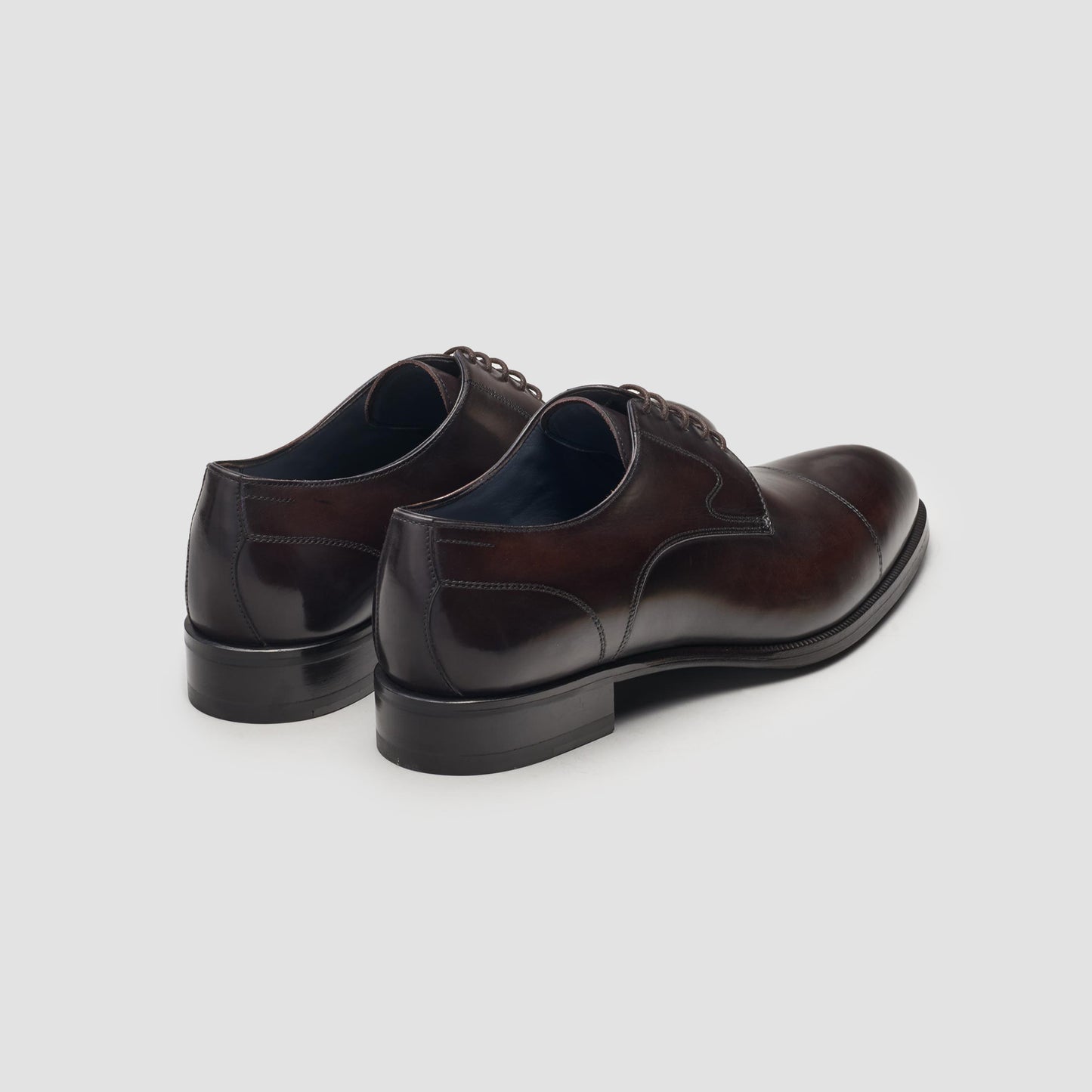 Bergamo Nero Fondente Men's Oxford