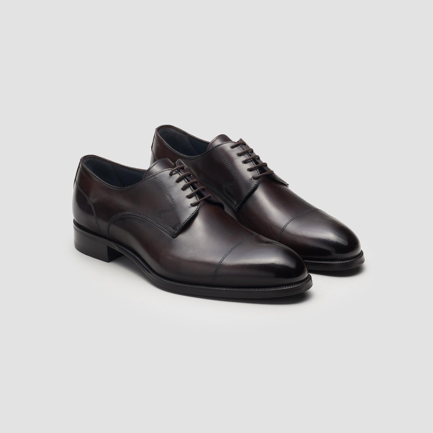 Bergamo Nero Fondente Men's Oxford