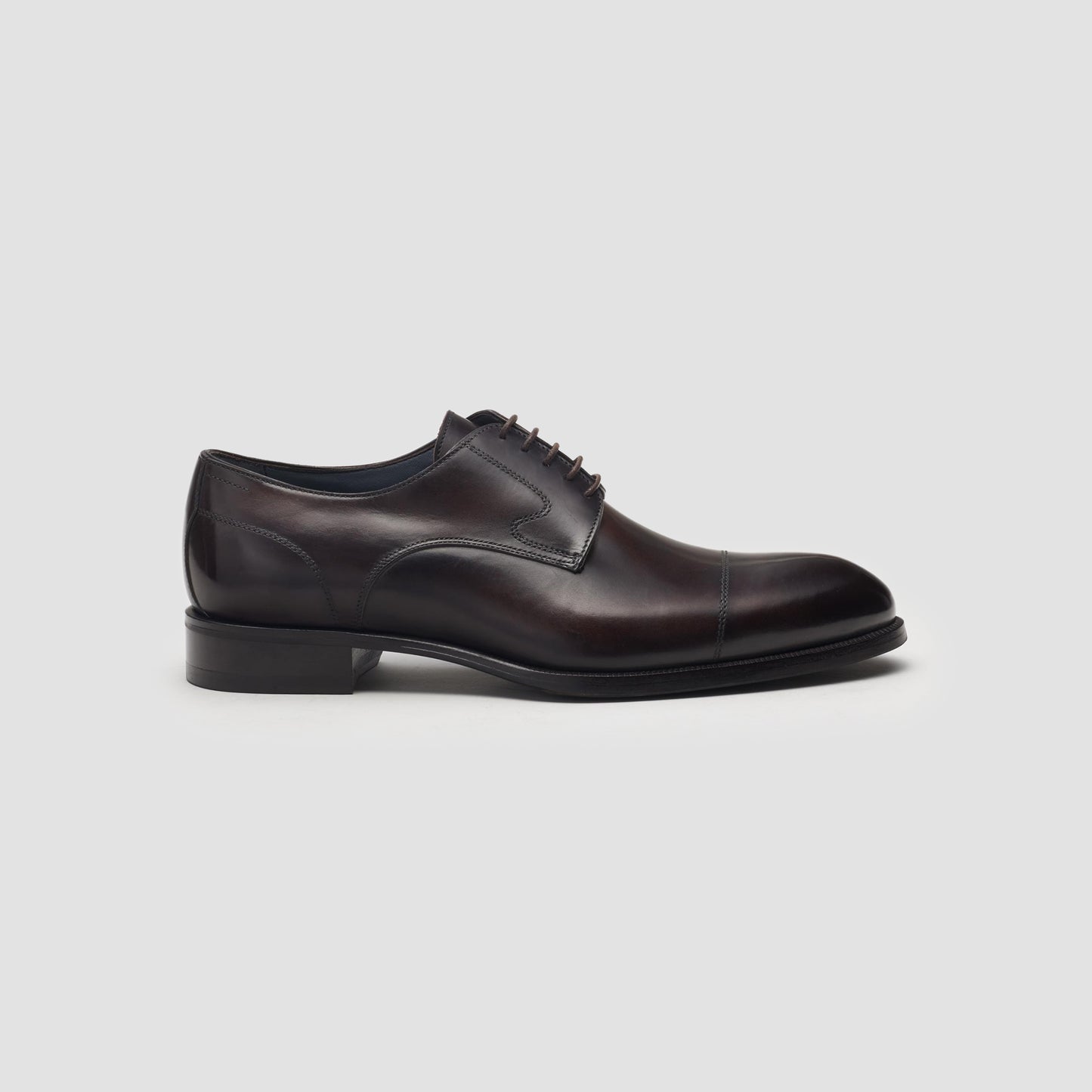 Bergamo Nero Fondente Men's Oxford