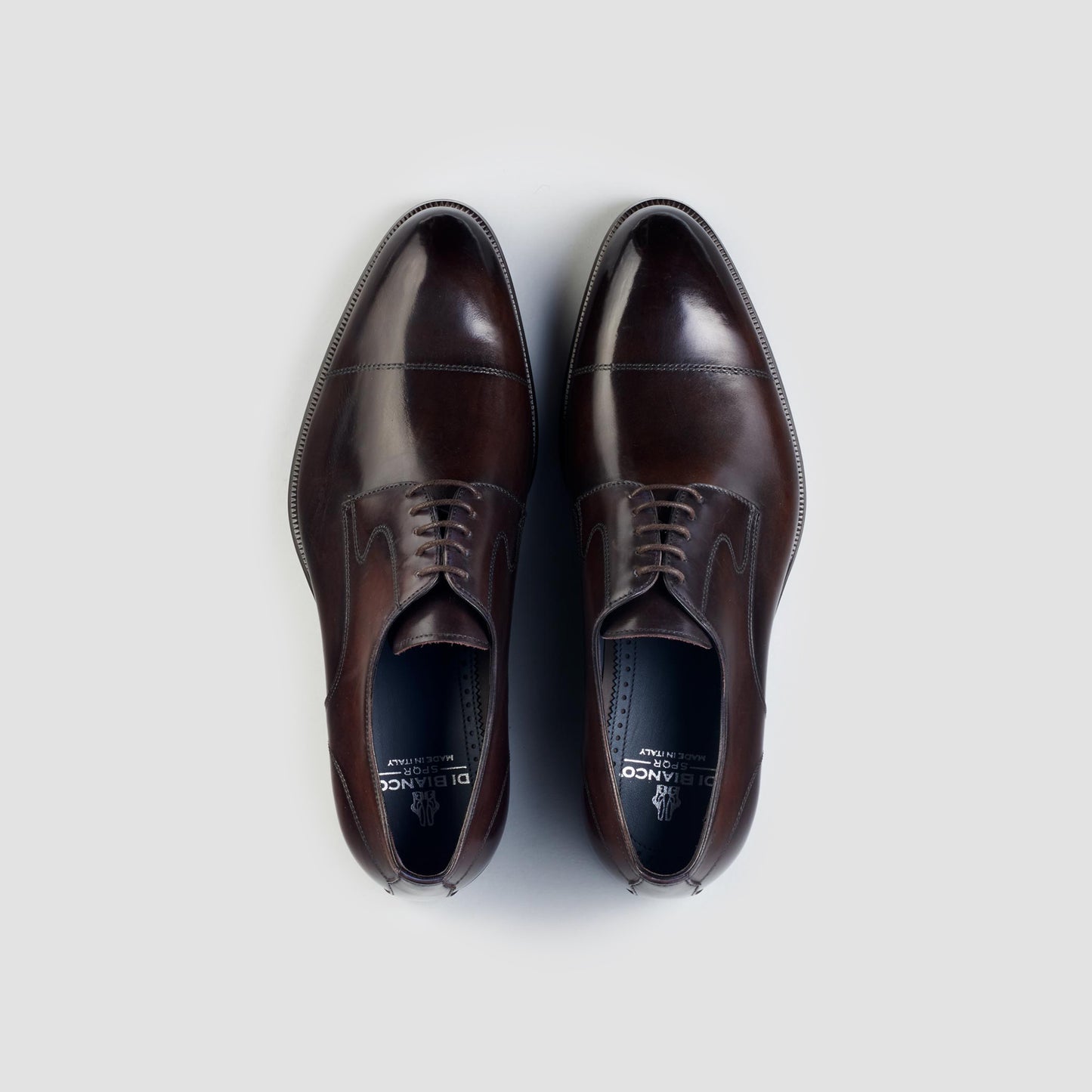 Bergamo Nero Fondente Men's Oxford