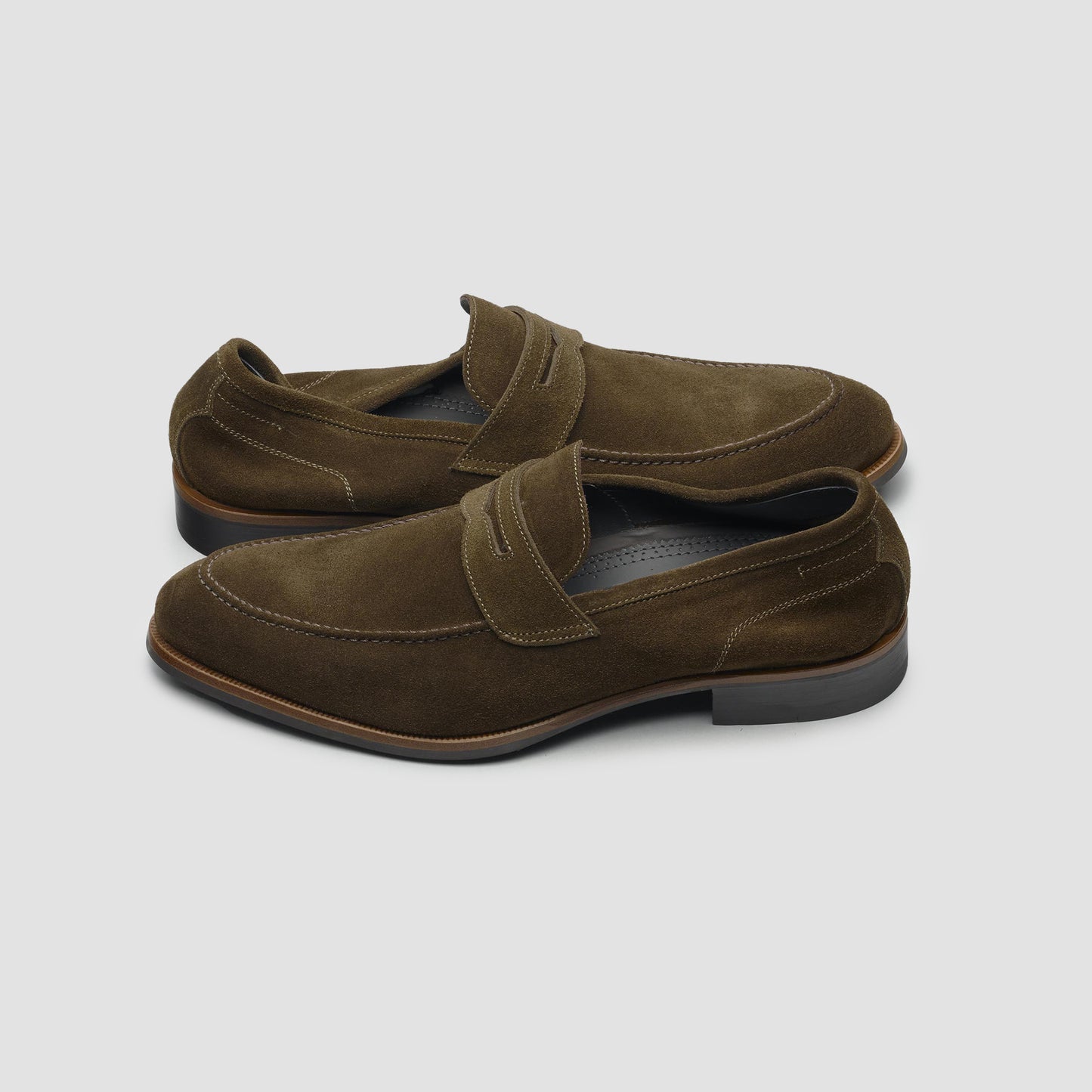 Brera Militare Men's Suede Loafer