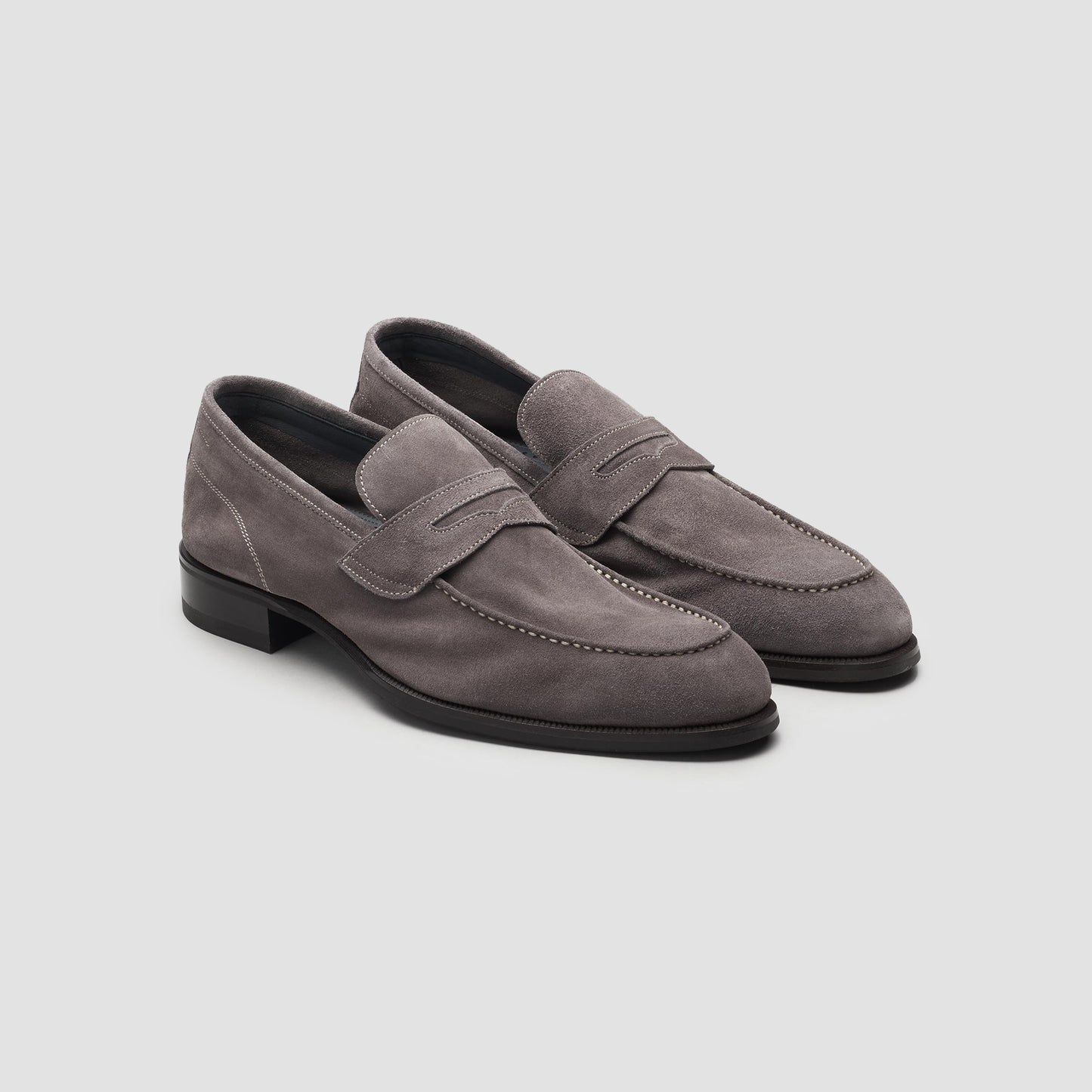 Brera Grey Men's Suede Loafer