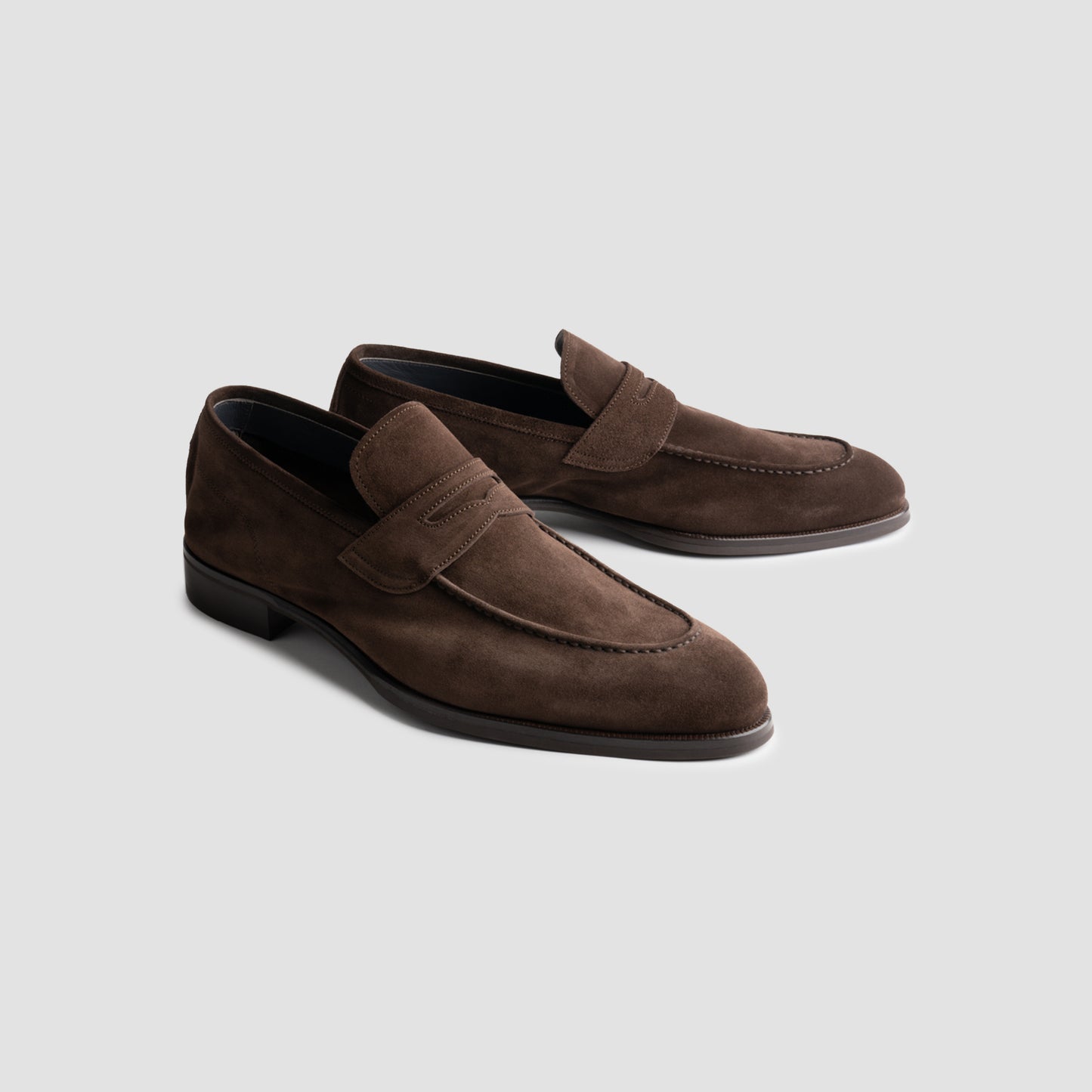 Brera Mogano Men's Suede Loafer