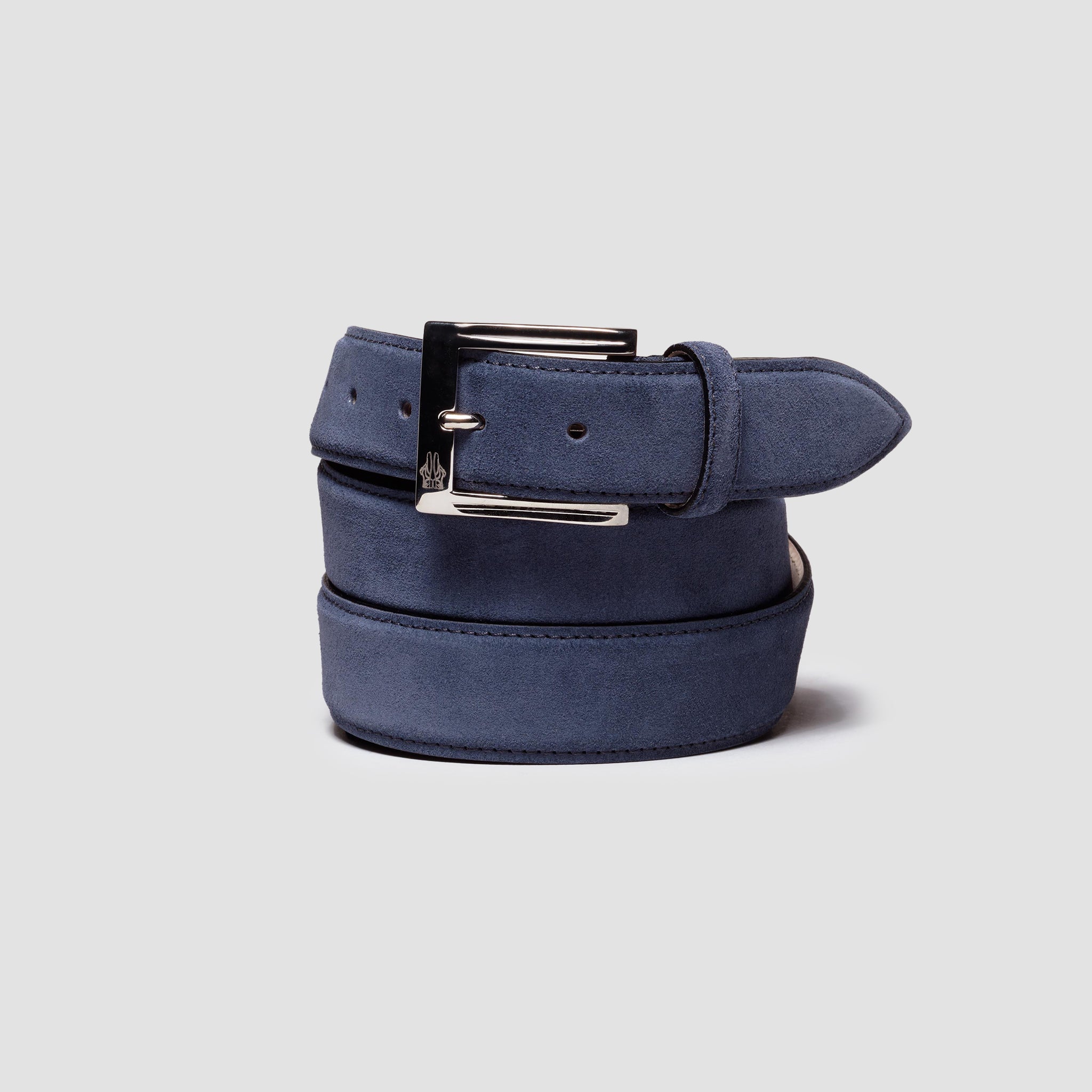 Men's Belt Suede Denim