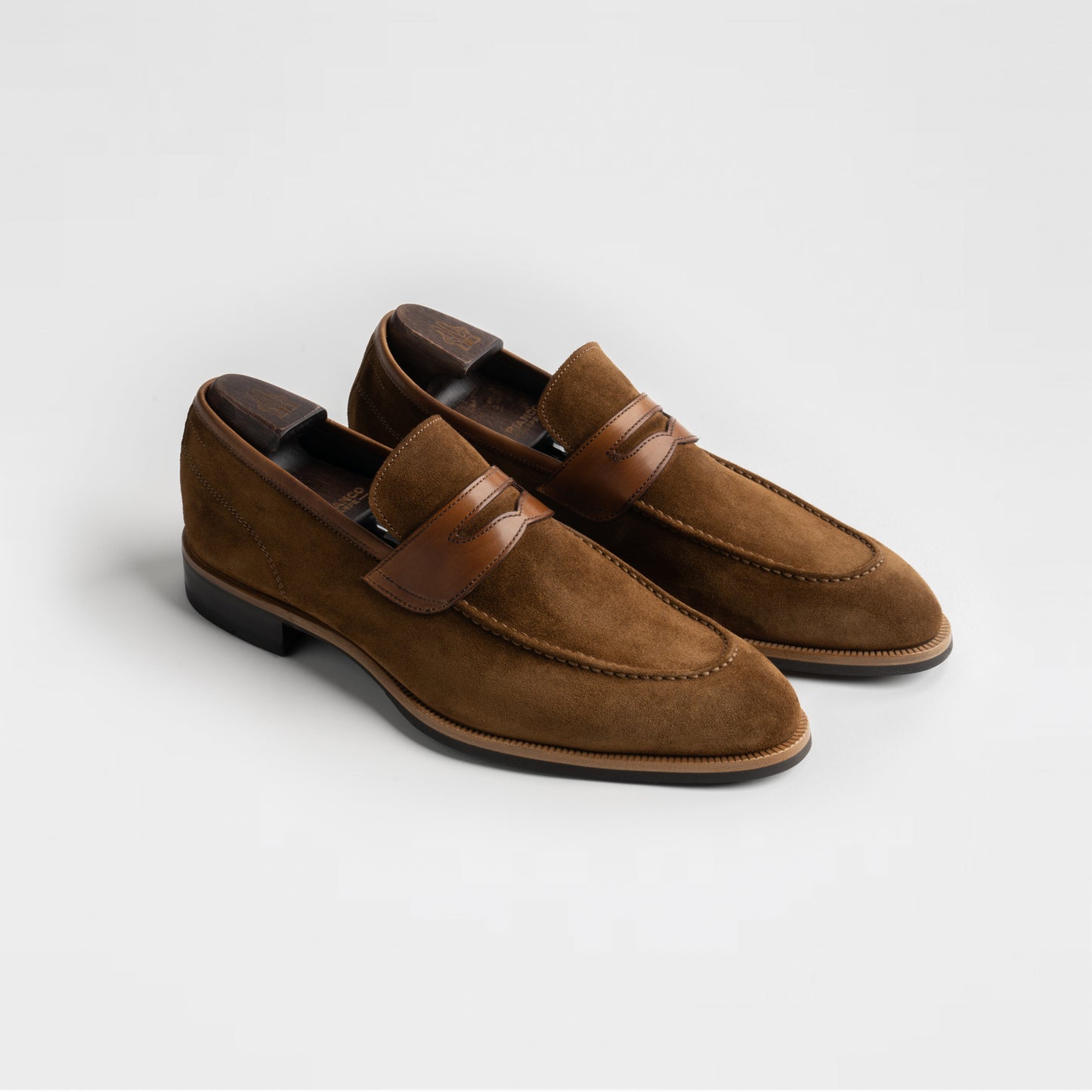 Brera Tabacco/Land Men's Suede Loafer