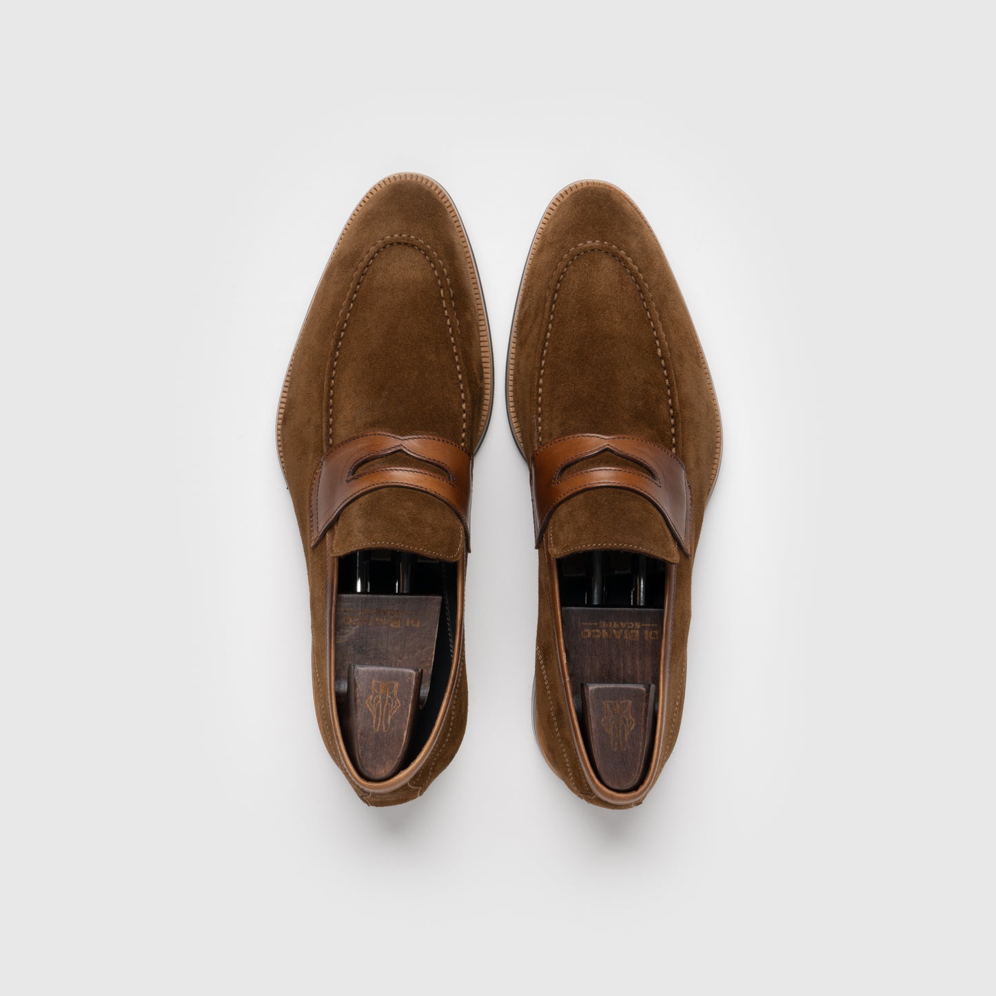 Brera Tabacco/Land Men's Suede Loafer