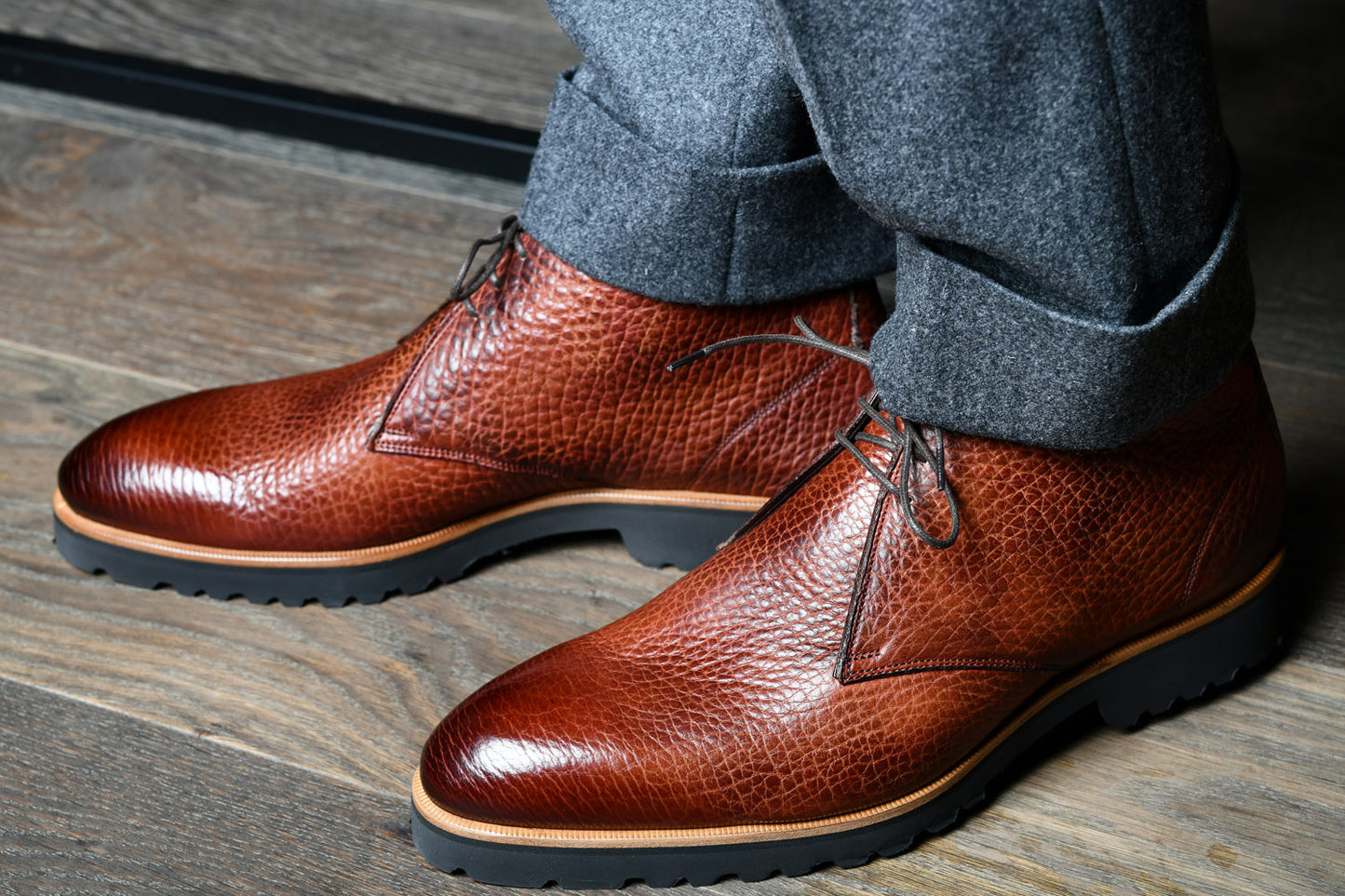 Alba Tabacco Bisonte Men’s Boot