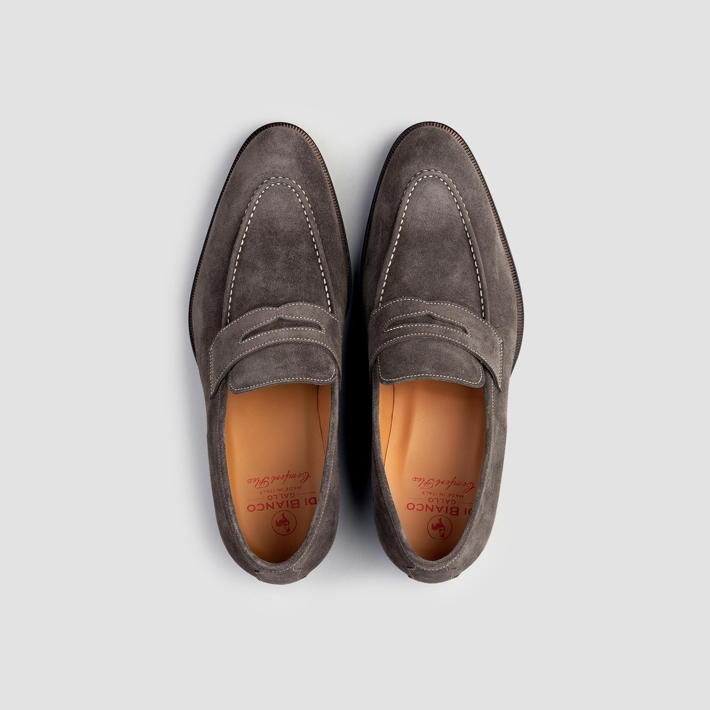 Amato Slate Men's Suede Loafer