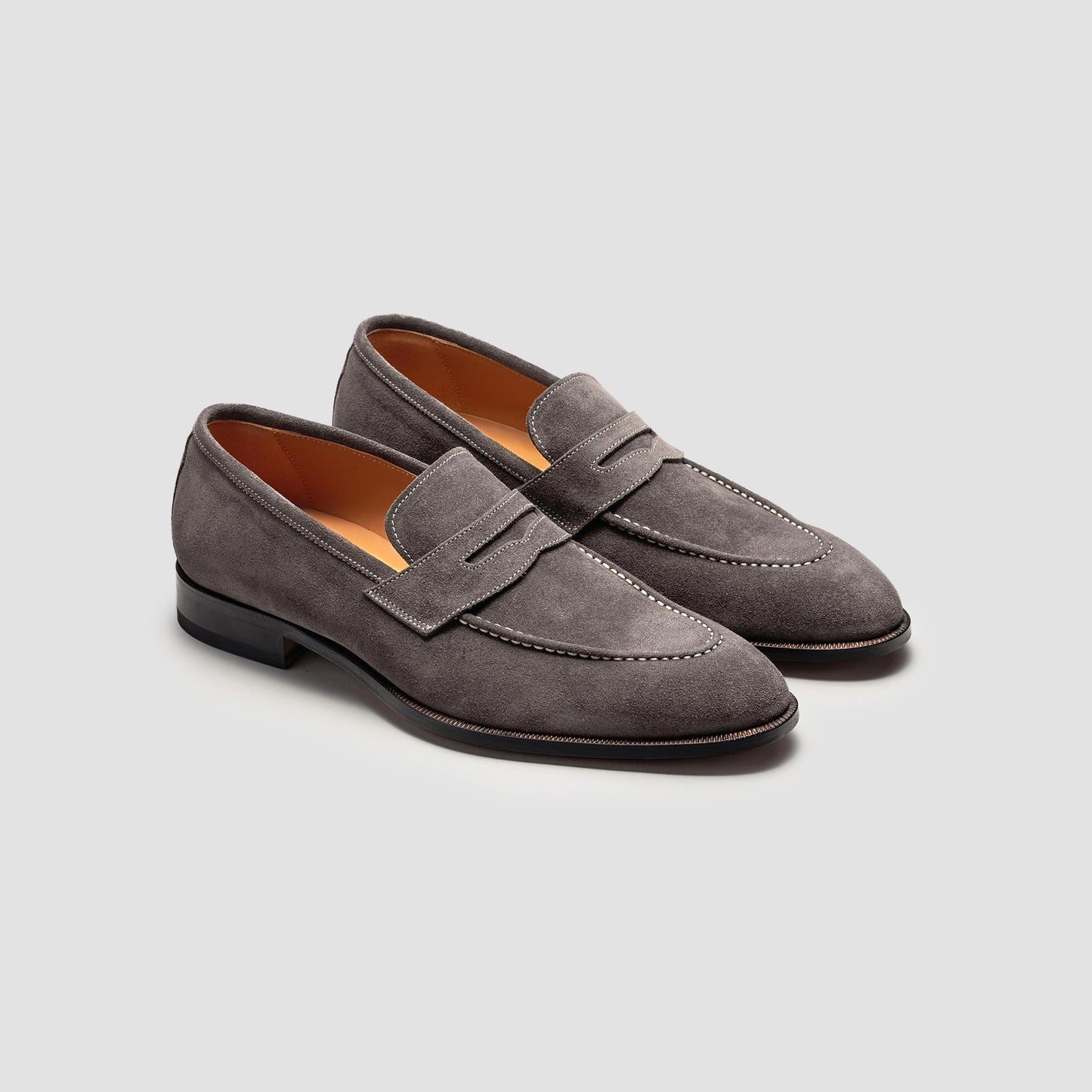 Amato Slate Men's Suede Loafer