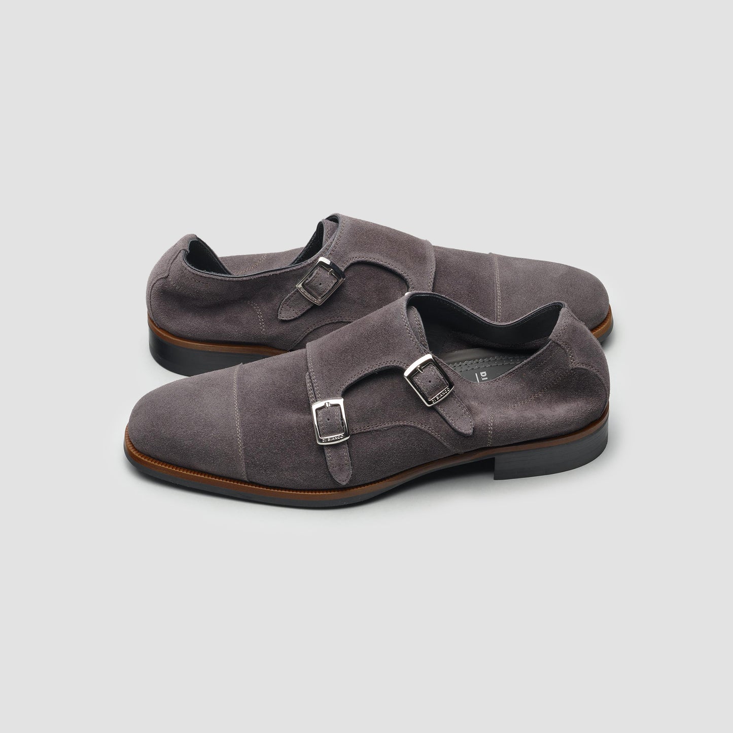 Isernia Lavagna Suede Monk Strap