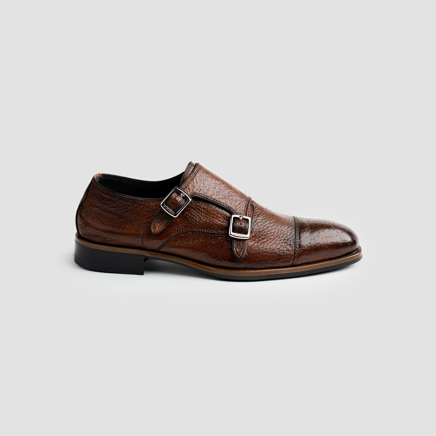 Isernia Tabacco Pecari Monk Strap