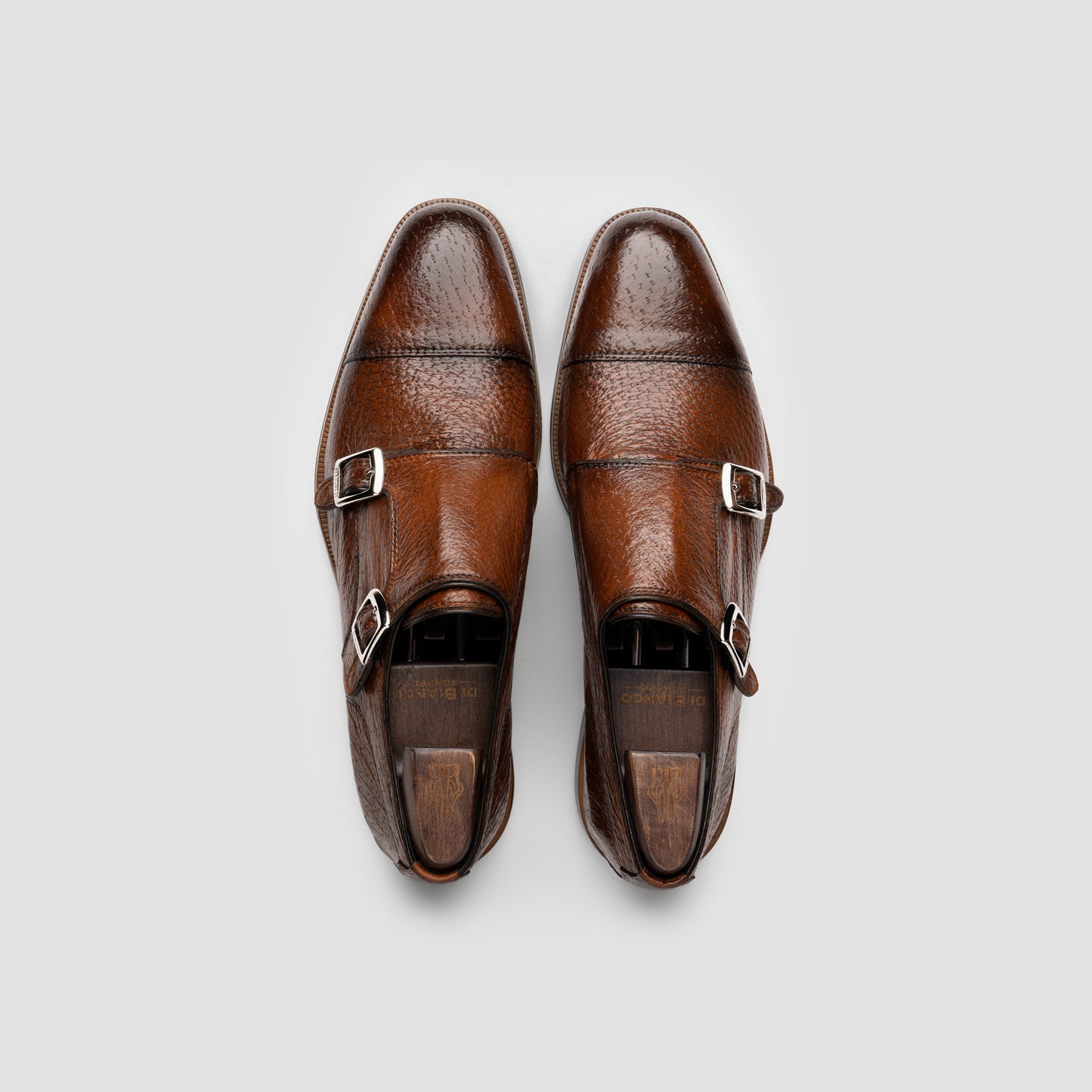 Isernia Tabacco Pecari Monk Strap