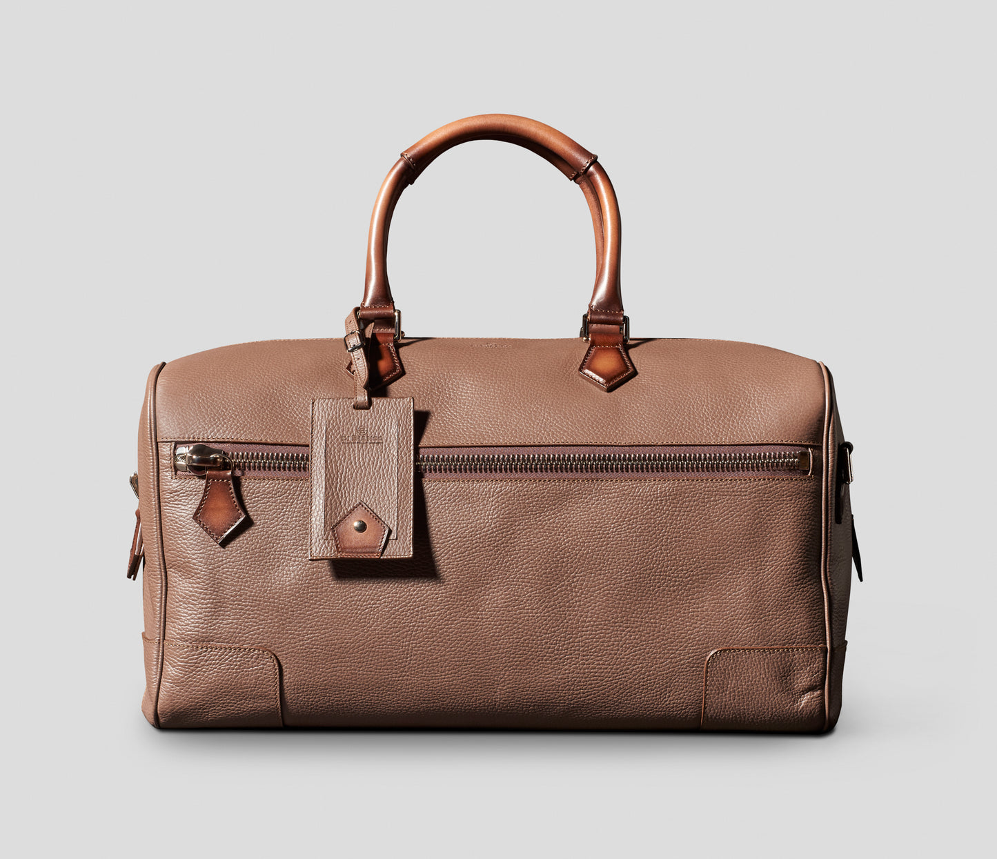 Carry On Bag Pebble Grain Brown