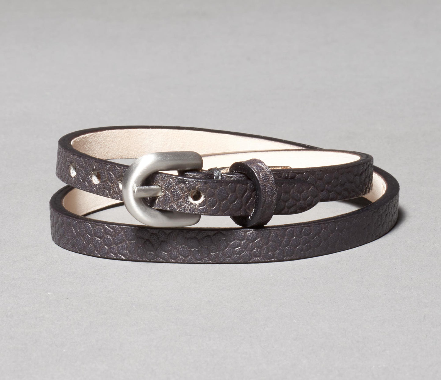 Bracelet Scotch Grain Nero