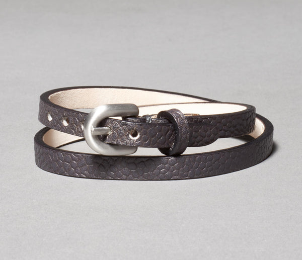 Bracelet Scotch Grain Nero