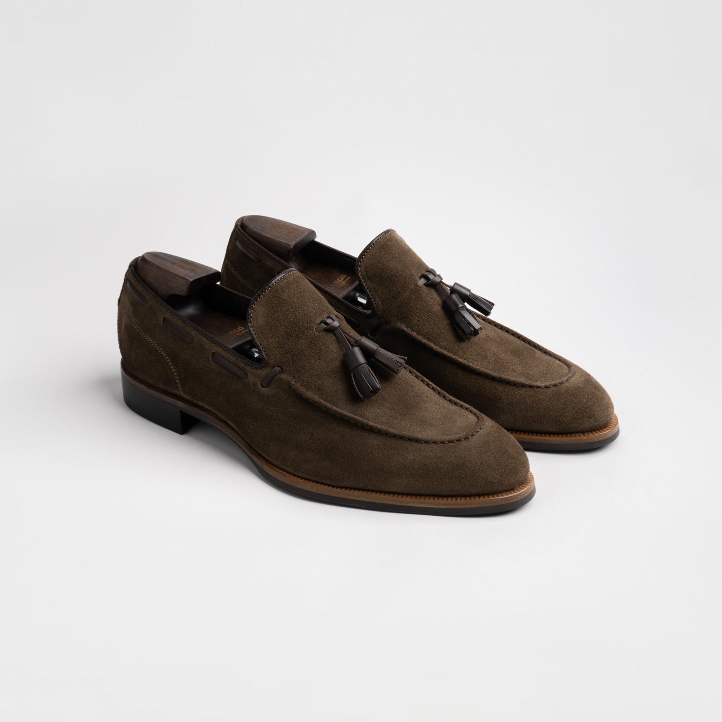 Napoli Dark Bark Men's Suede Loafer