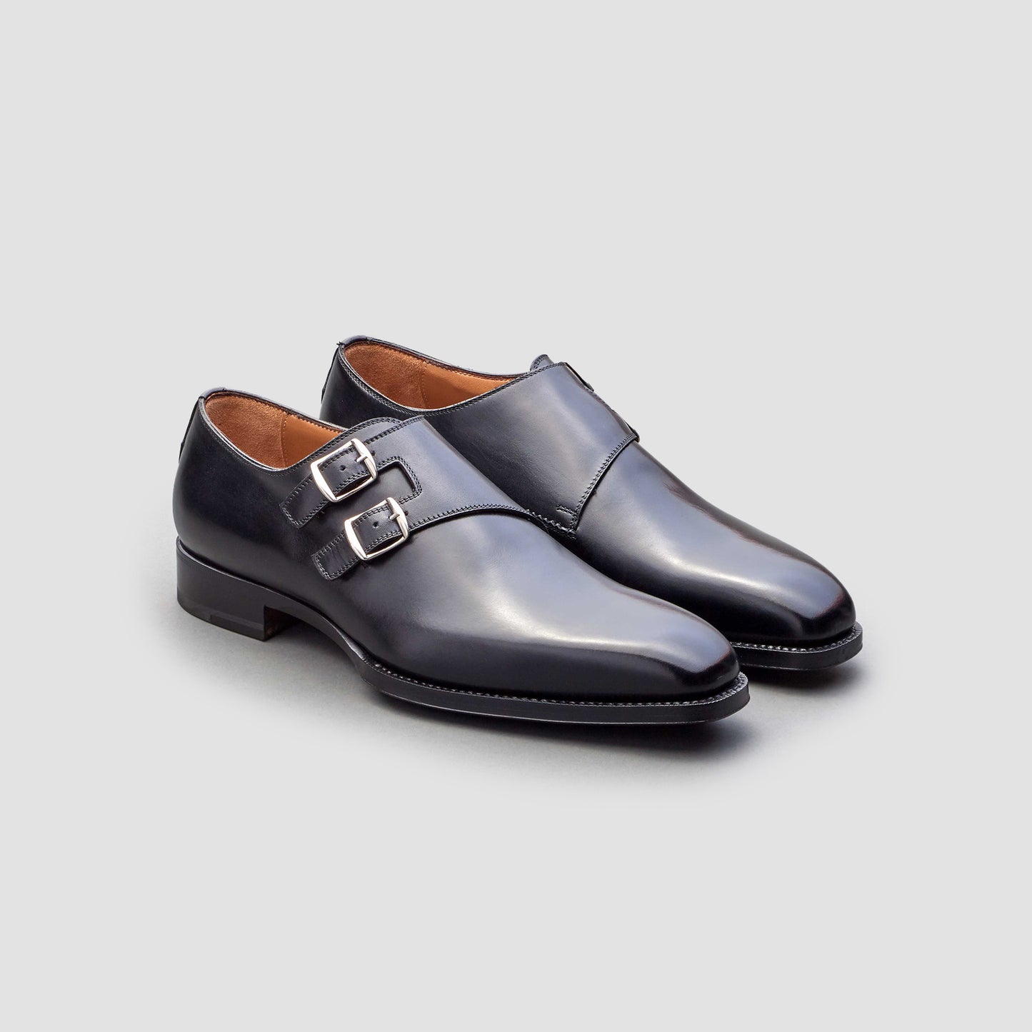 Caravaggio Nero Monk Strap