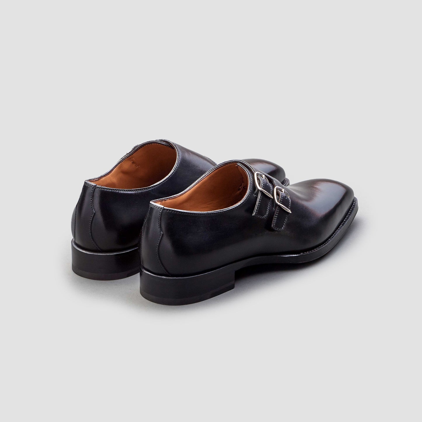 Caravaggio Nero Monk Strap