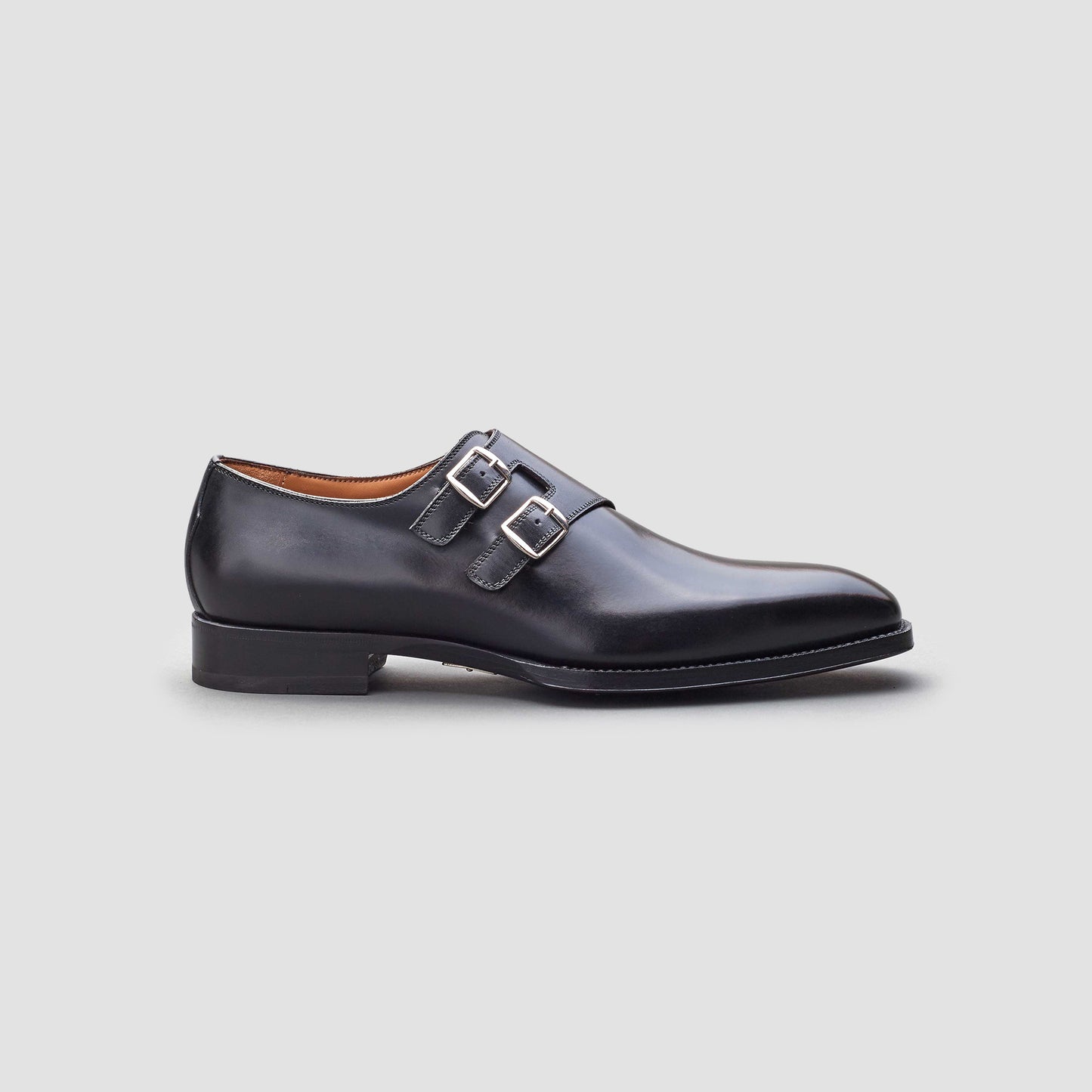 Caravaggio Nero Monk Strap