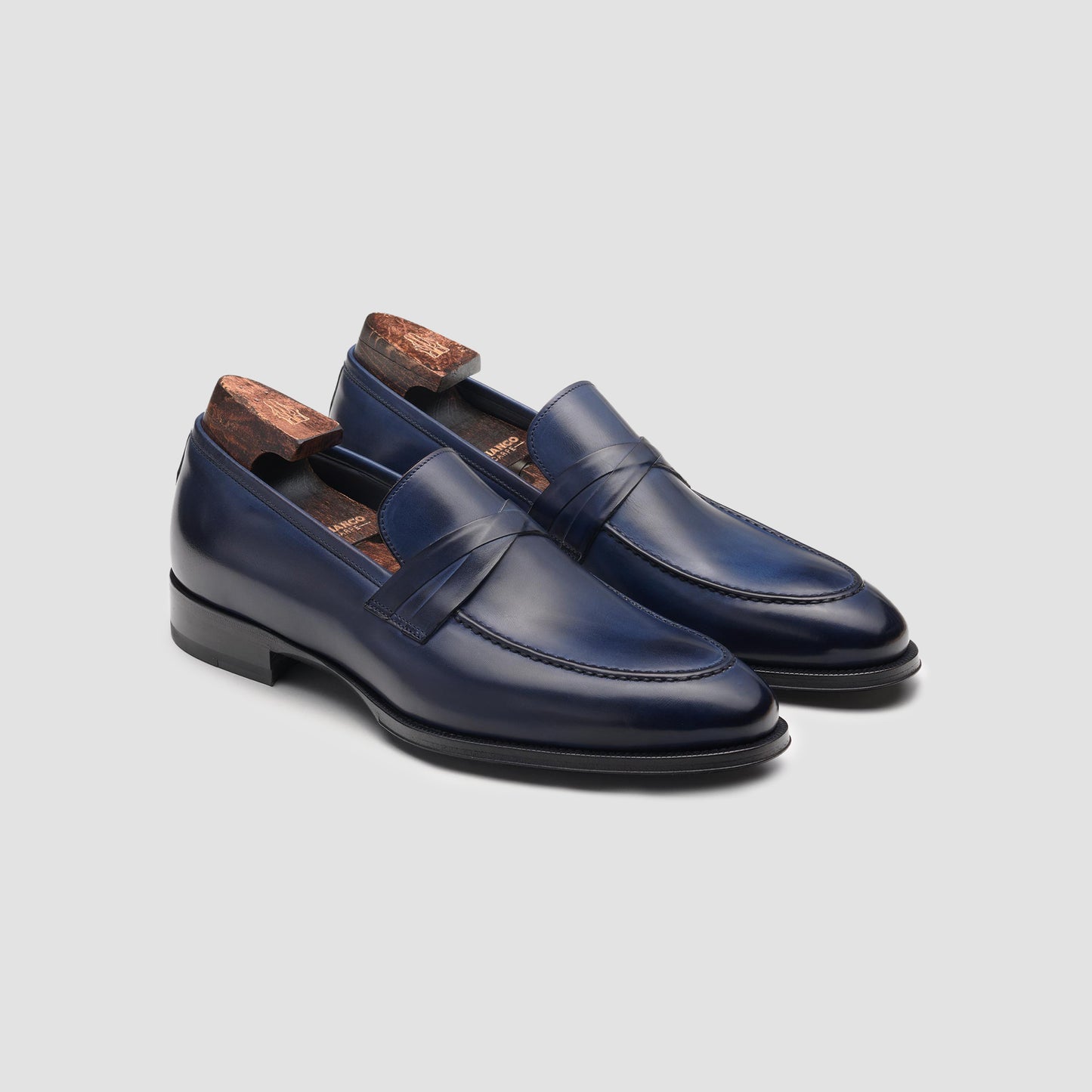 Siena Navy Men's Italian Loafer