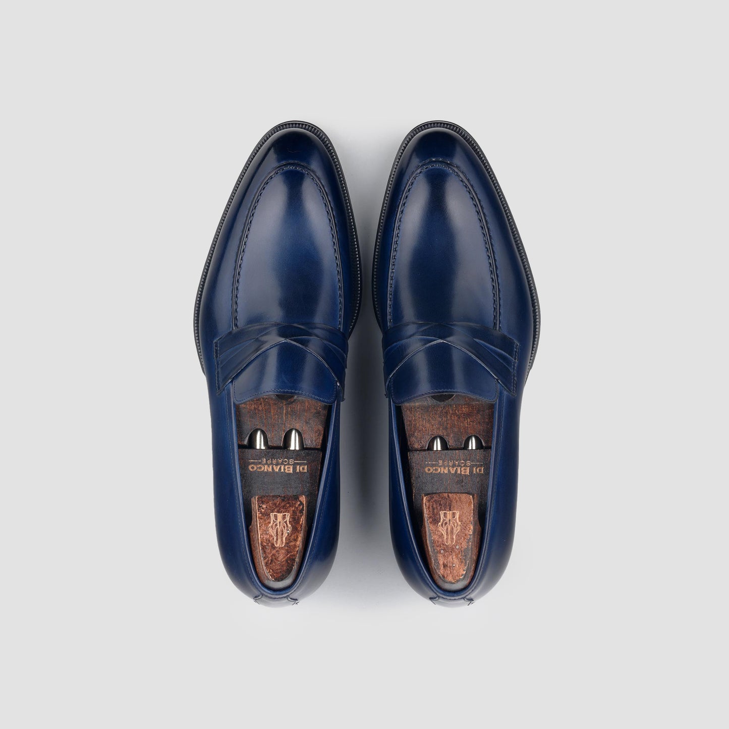 Siena Navy Men's Italian Loafer