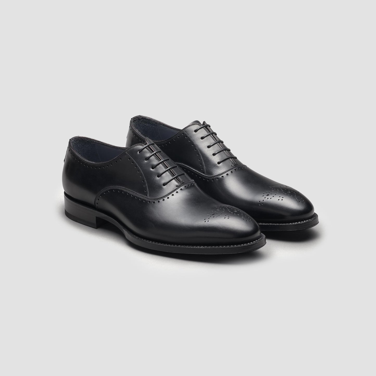 Ancona Nero Men's Oxford