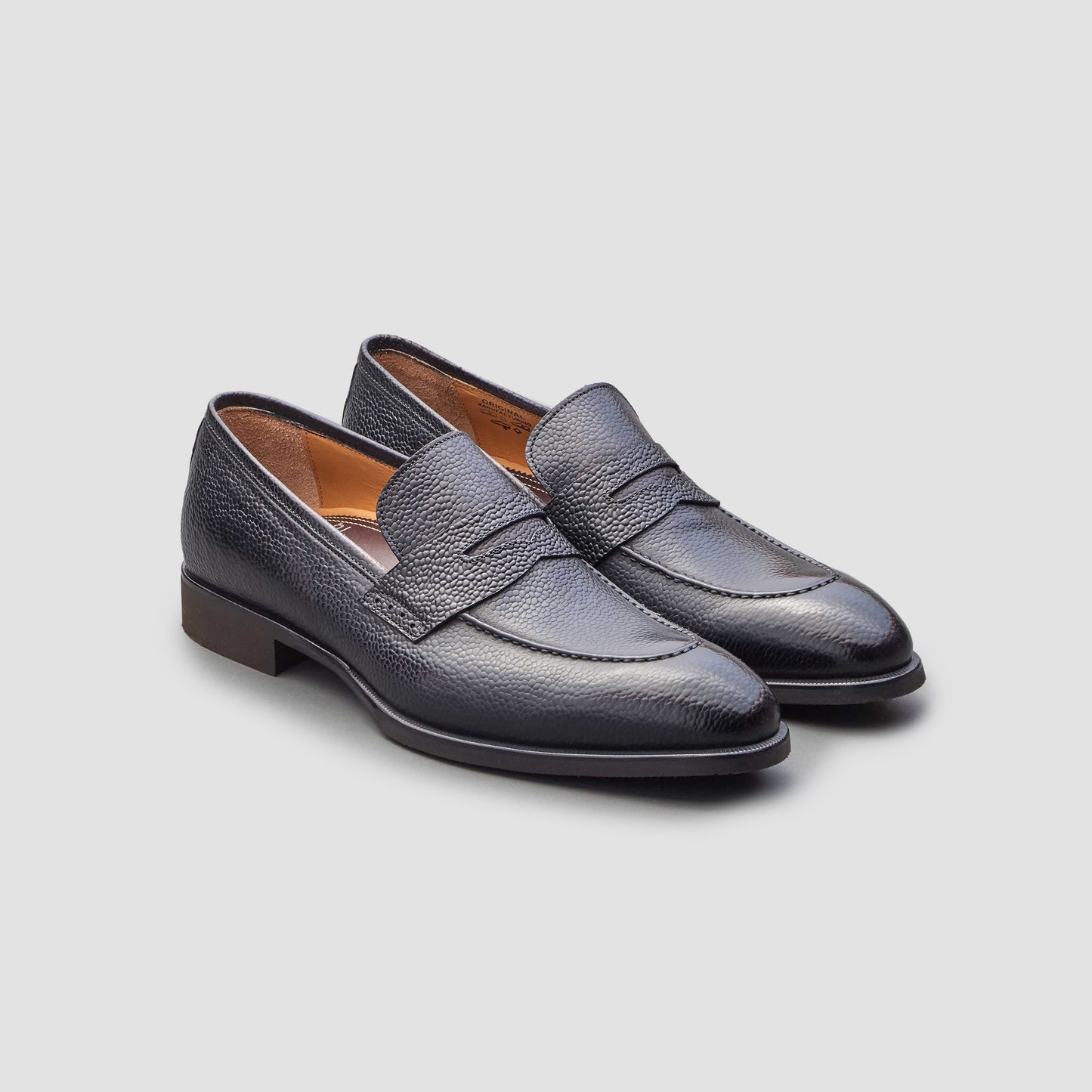 Salerno Pebble Nero Men's Loafer