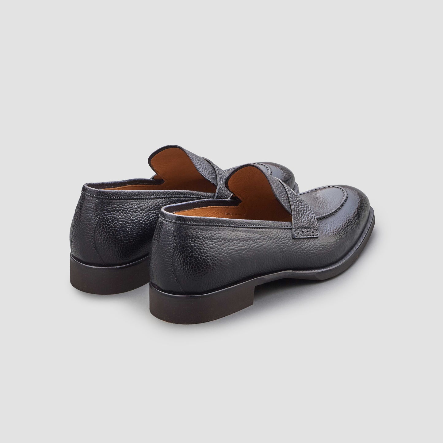 Salerno Pebble Nero Men's Loafer