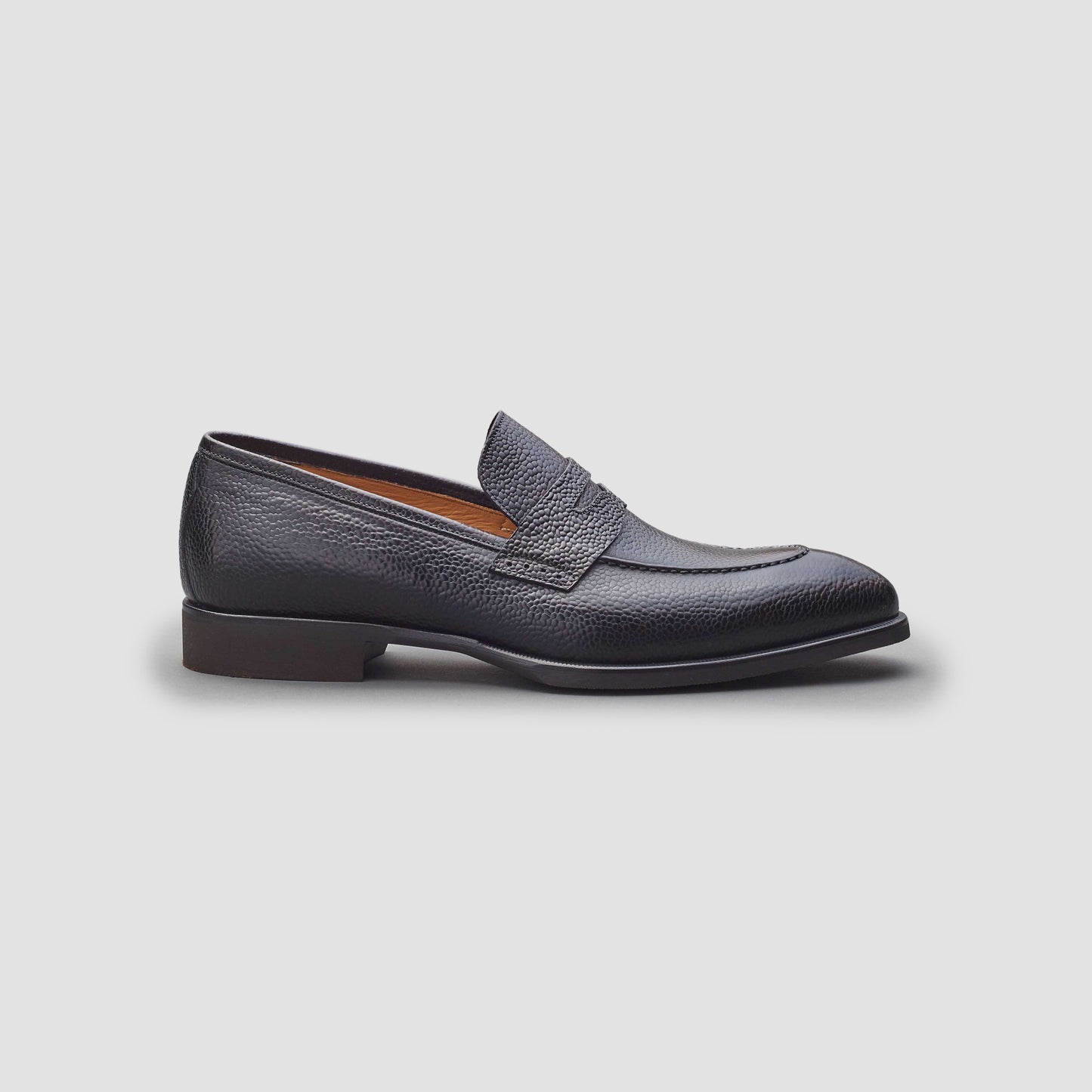 Salerno Pebble Nero Men's Loafer